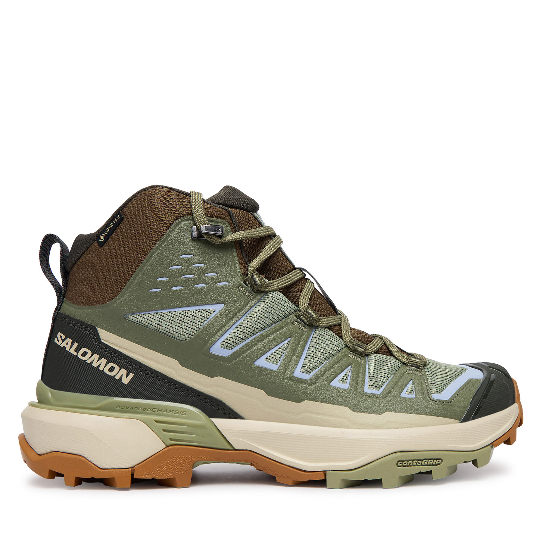Trekkings Salomon X Ultra 360 Edge Mid GTX L49098800 Verde
