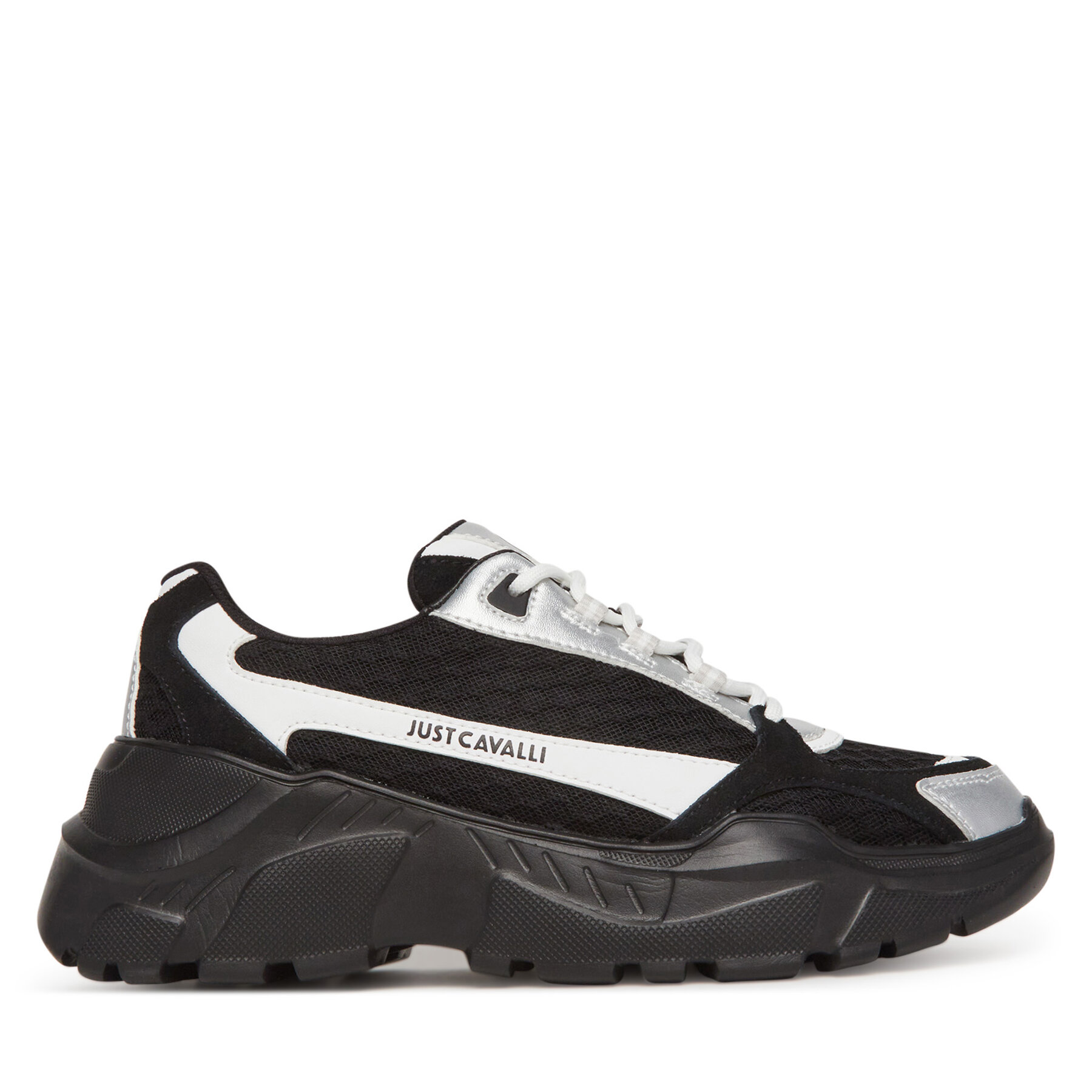 Sneakers Just Cavalli 78RA3SL3 Negru