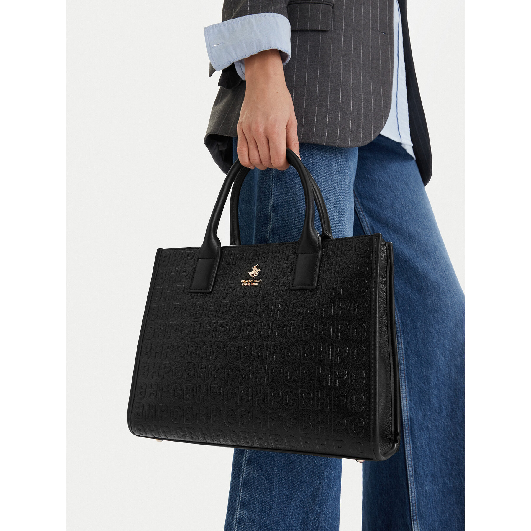 Geantă Beverly Hills Polo Club EO-BHPC-S-002-09 Negru