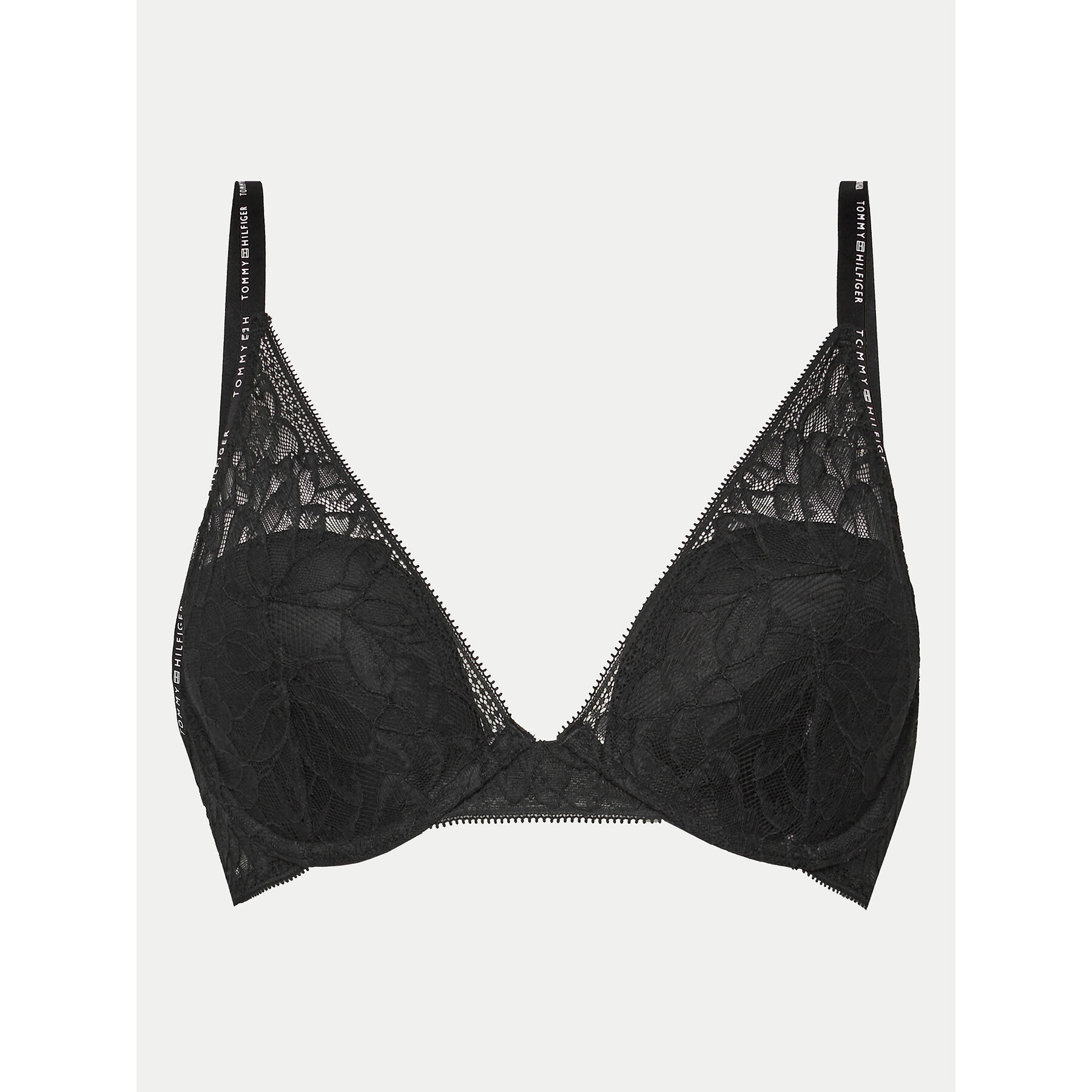 Tommy Hilfiger Bralette melltartó UW0UW05242 Fekete