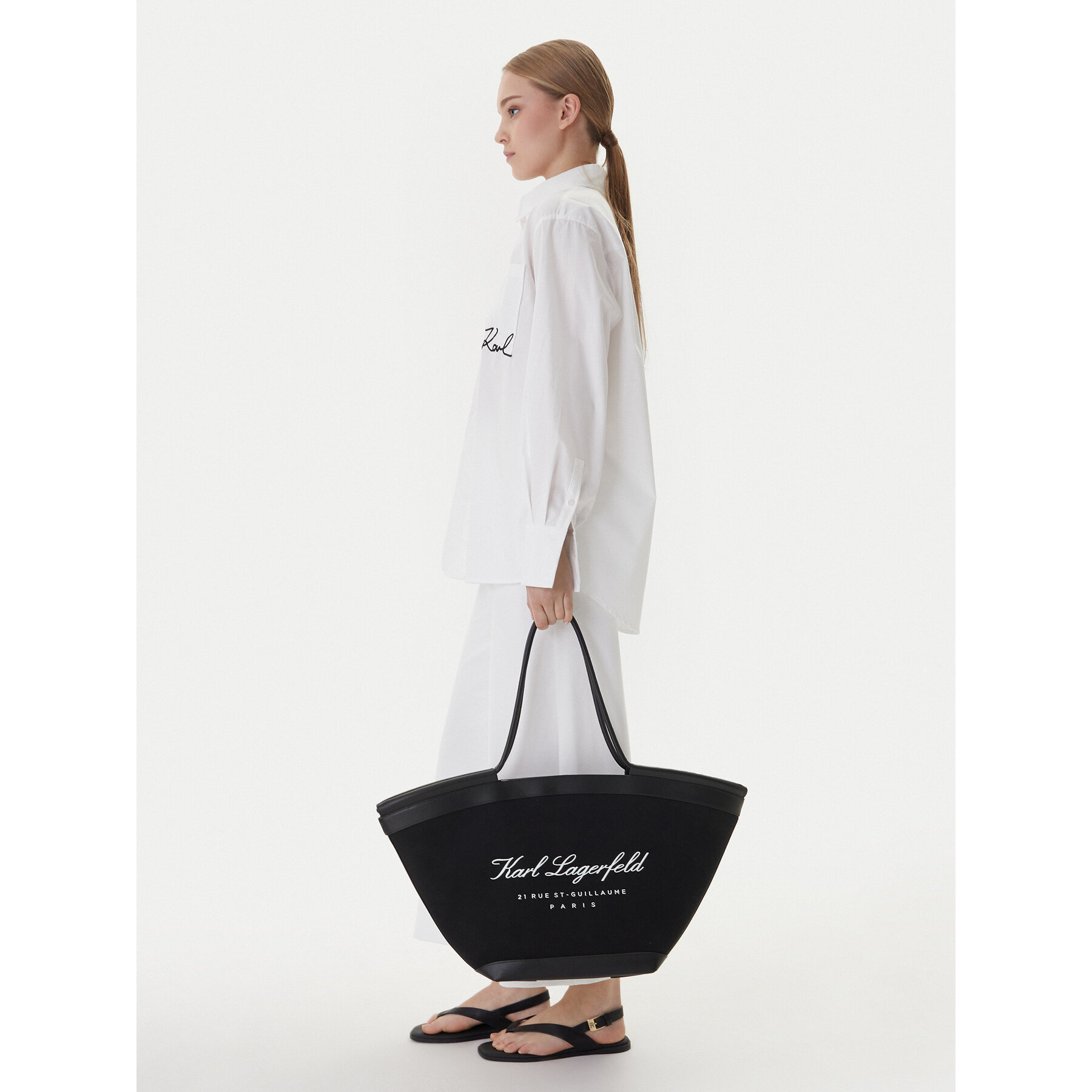 Torbica KARL LAGERFELD B1W46069 Crna