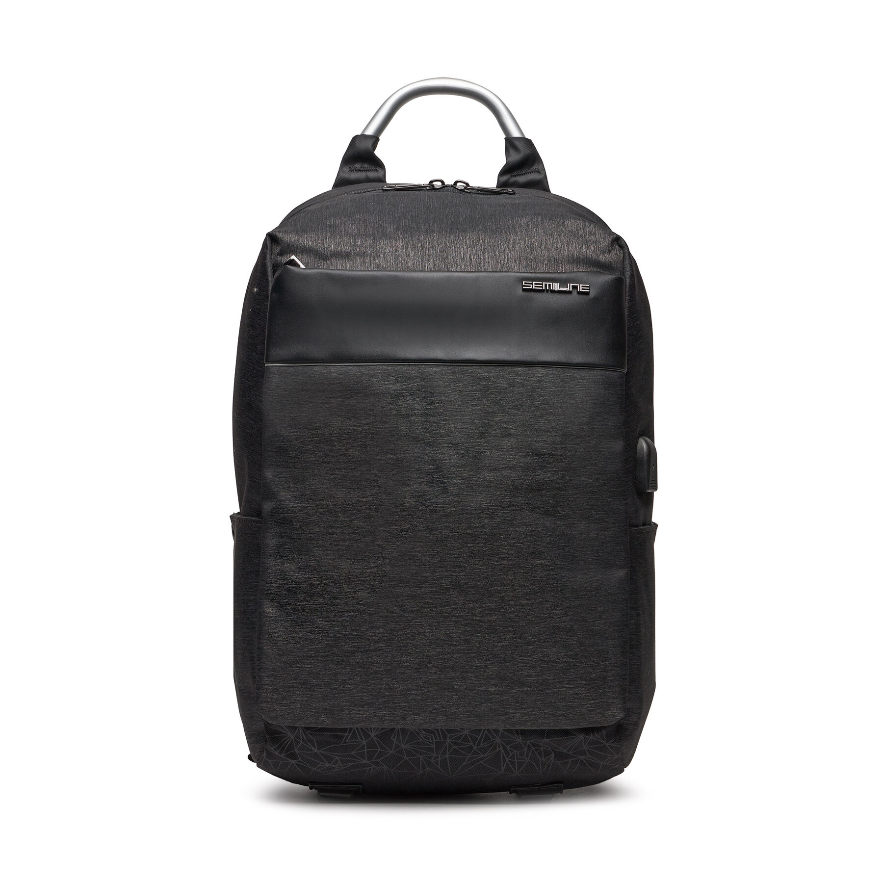 Mochila Semi Line P8252-0 Negro