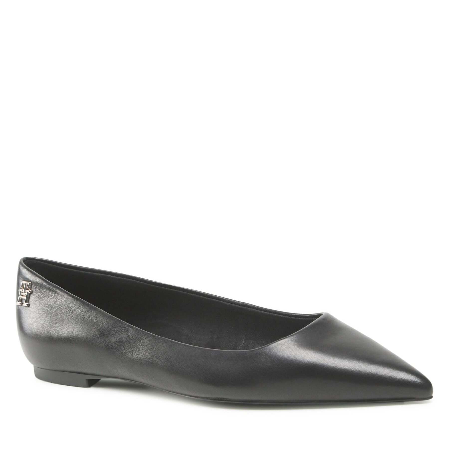 Balerini Tommy Hilfiger Th Pointed FW0FW07242 Black BDS epantofi.ro imagine noua