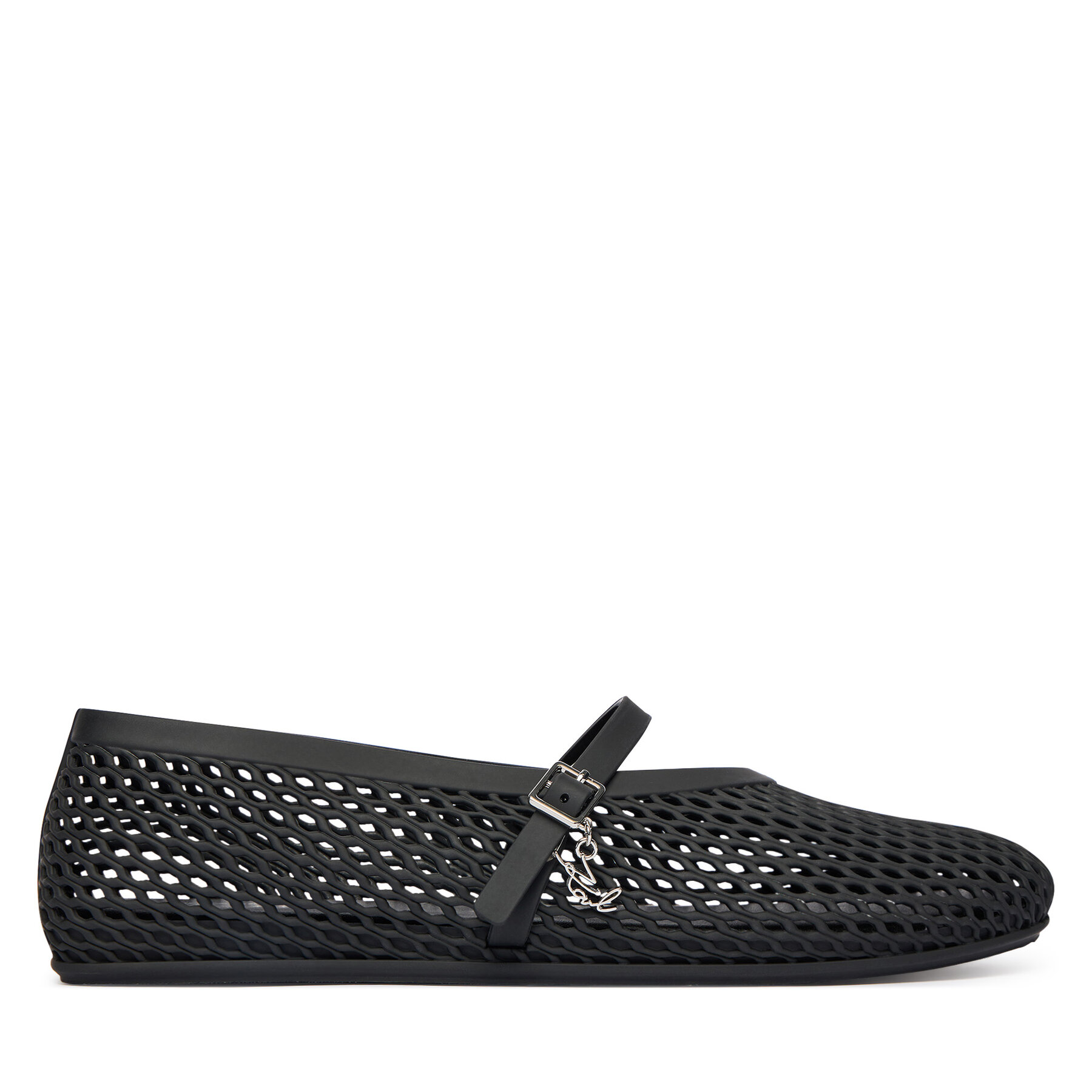 Balerina KARL LAGERFELD Jelly Ballet KL80035 Fekete