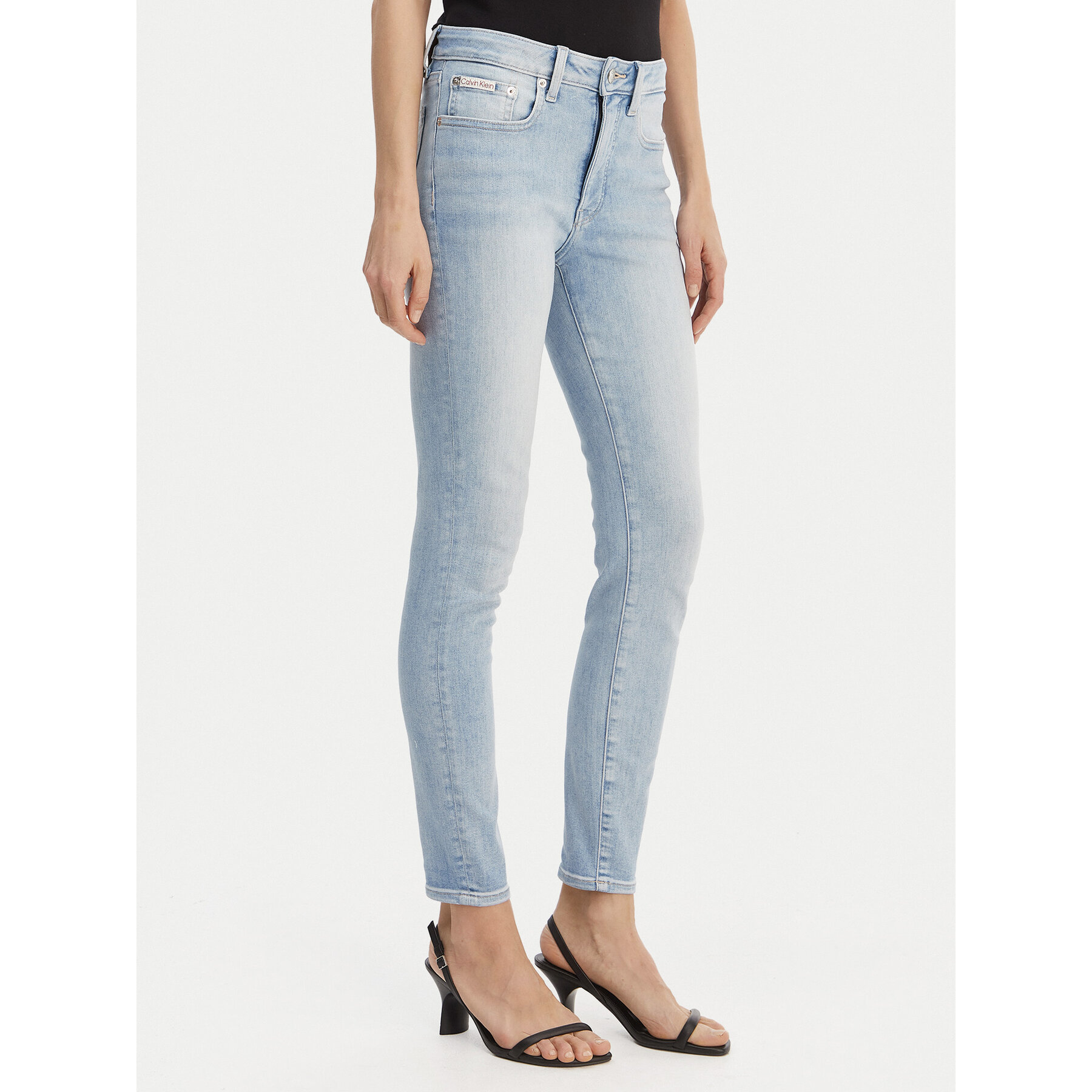 Calvin Klein Jeans Jeans LV047F705G Himmelblau Skinny Fit