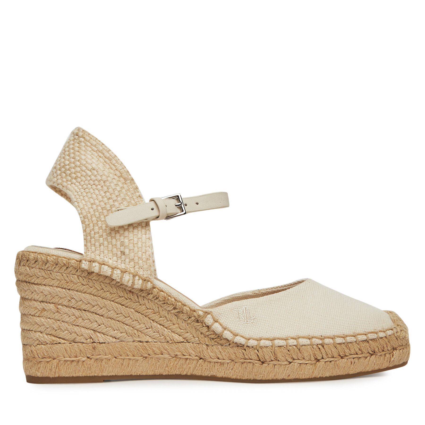 Espadrilky LAUREN RALPH LAUREN Robby 802961836004 Bílá