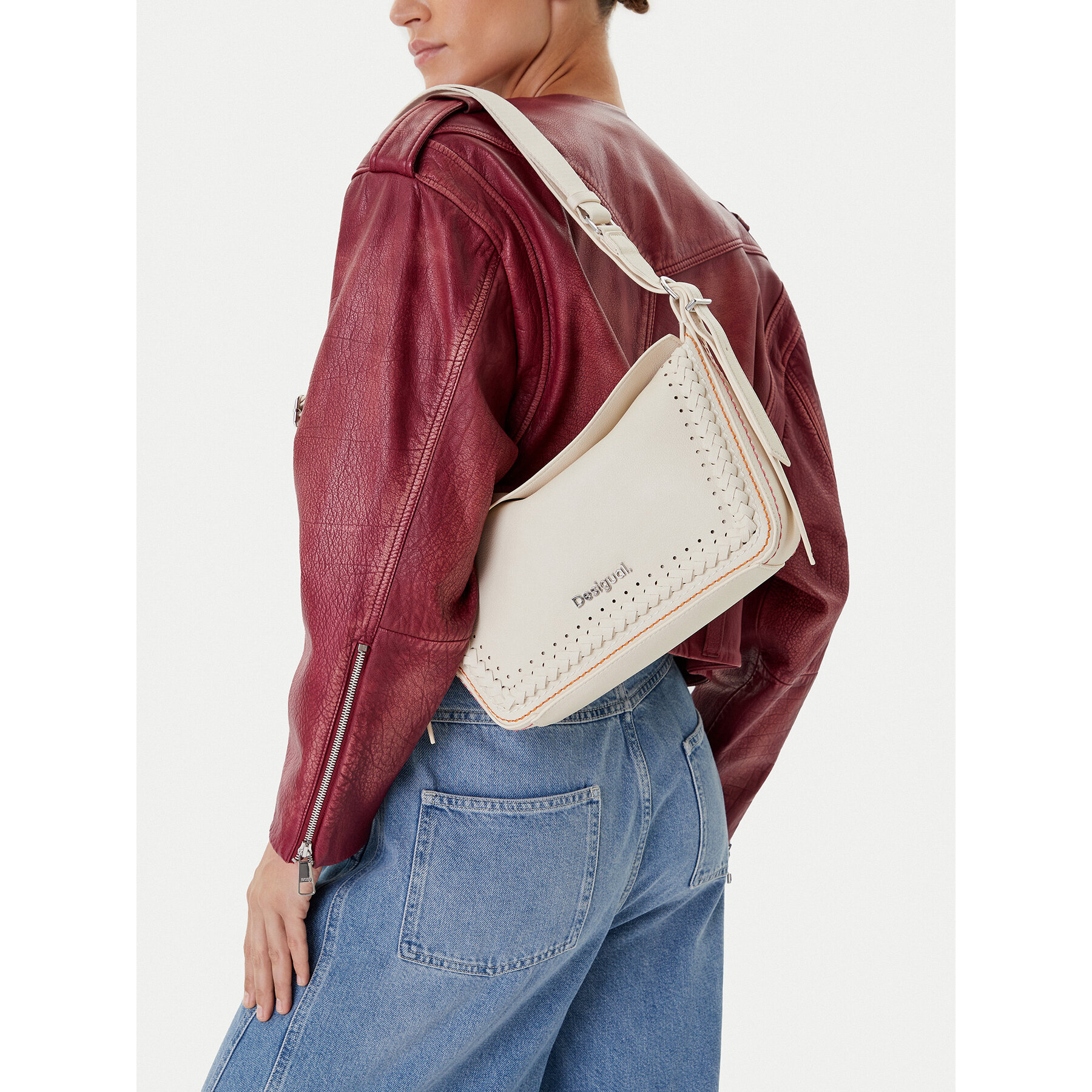 Torbica Desigual 25SAXP52 Krem
