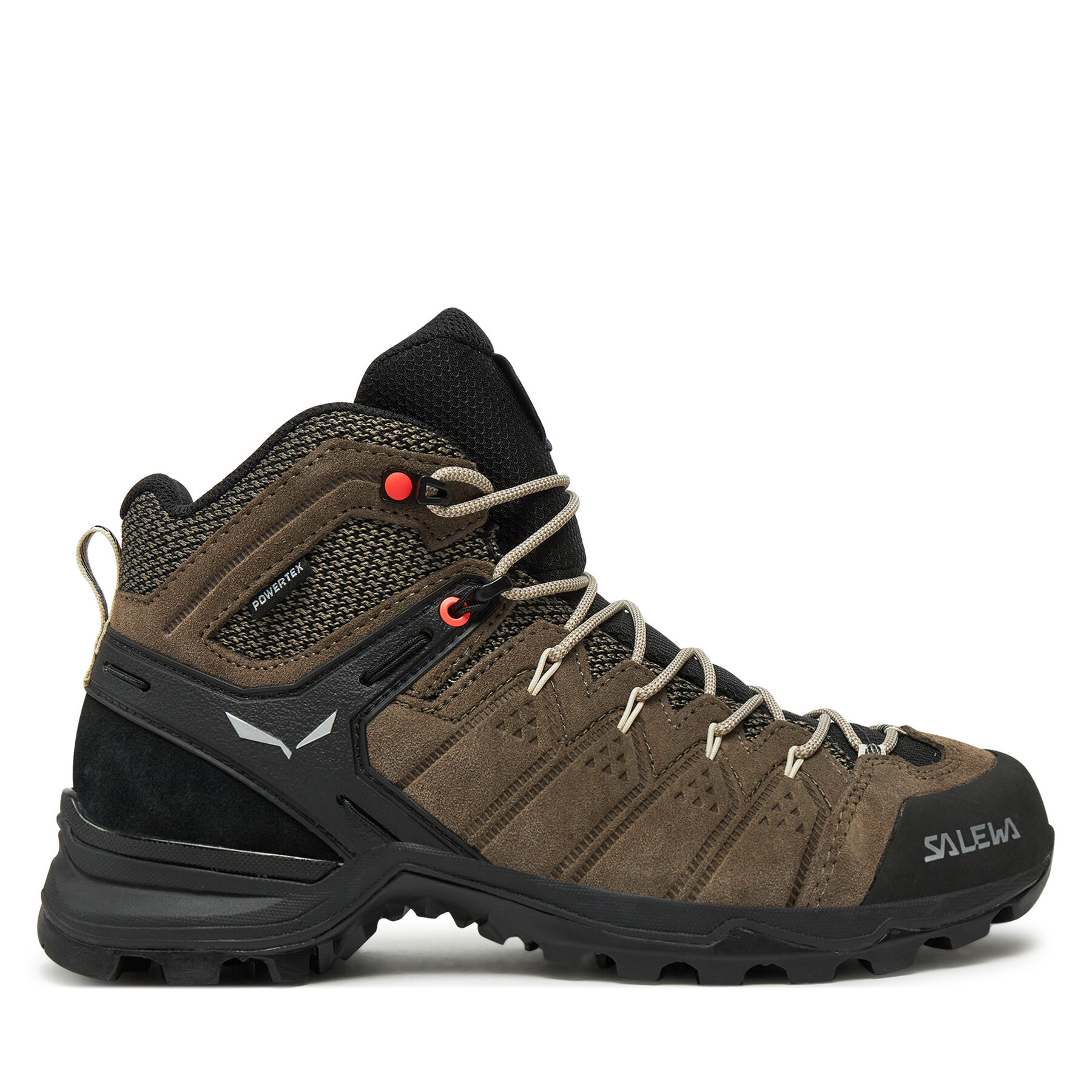 Damen Trekkingschuhe Salewa, Schuhgröße 38, Braun, Ws Alp Mate Mid Wp 61385-5085