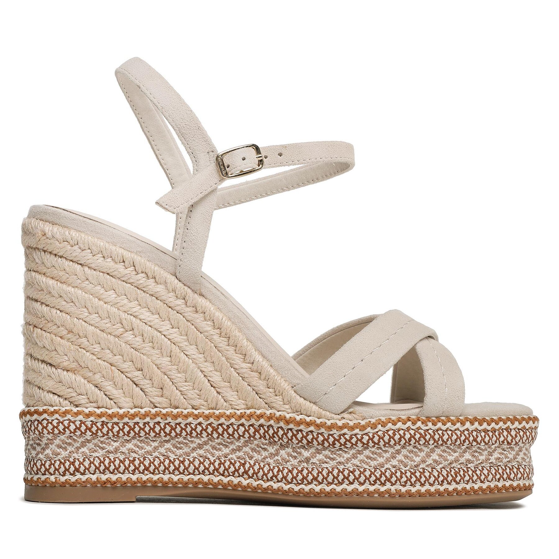 Női Espadrilles Tamaris, Méret: 39, Ekru, 1-28363-20