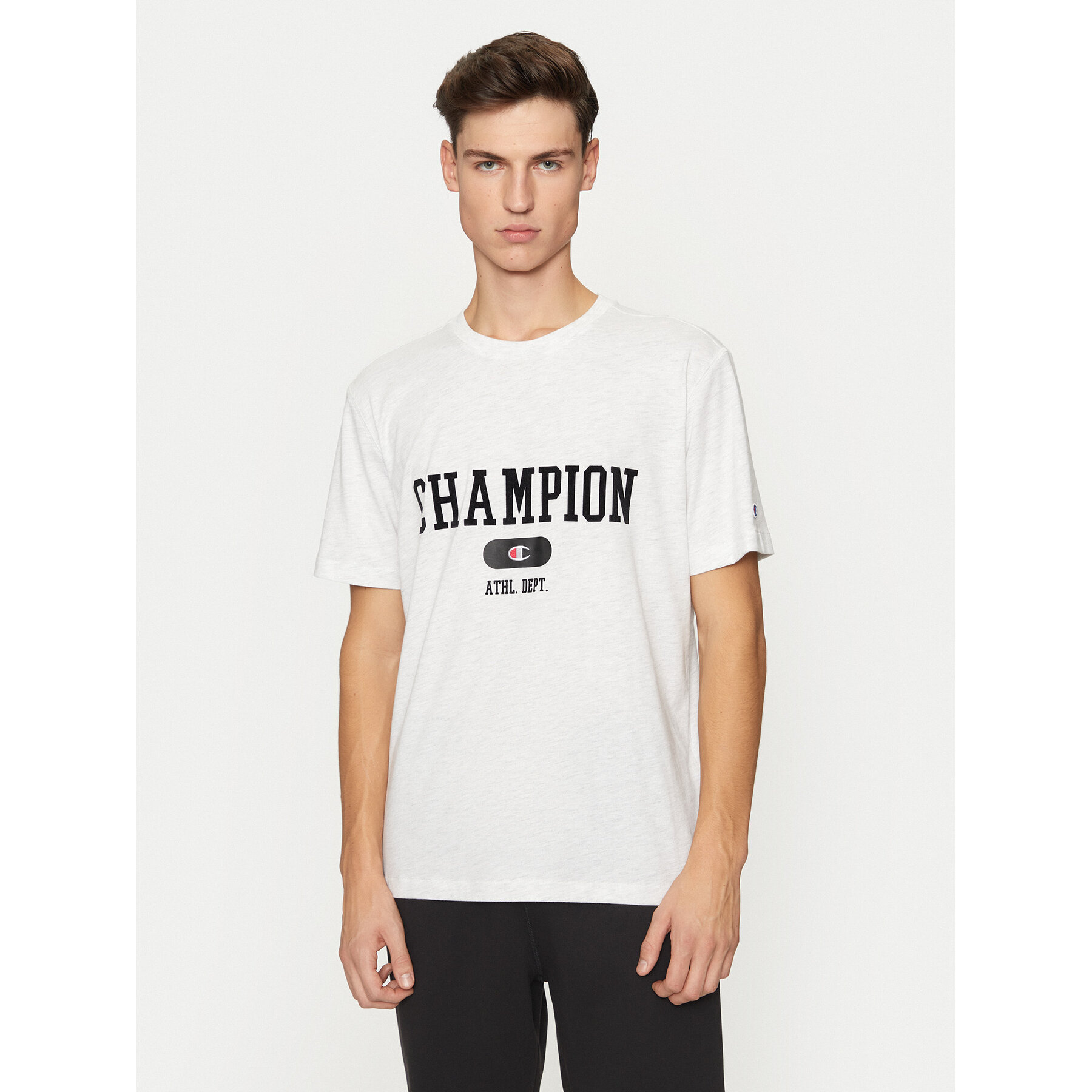Champion Champion T-Shirt 220432 Γκρι Regular Fit