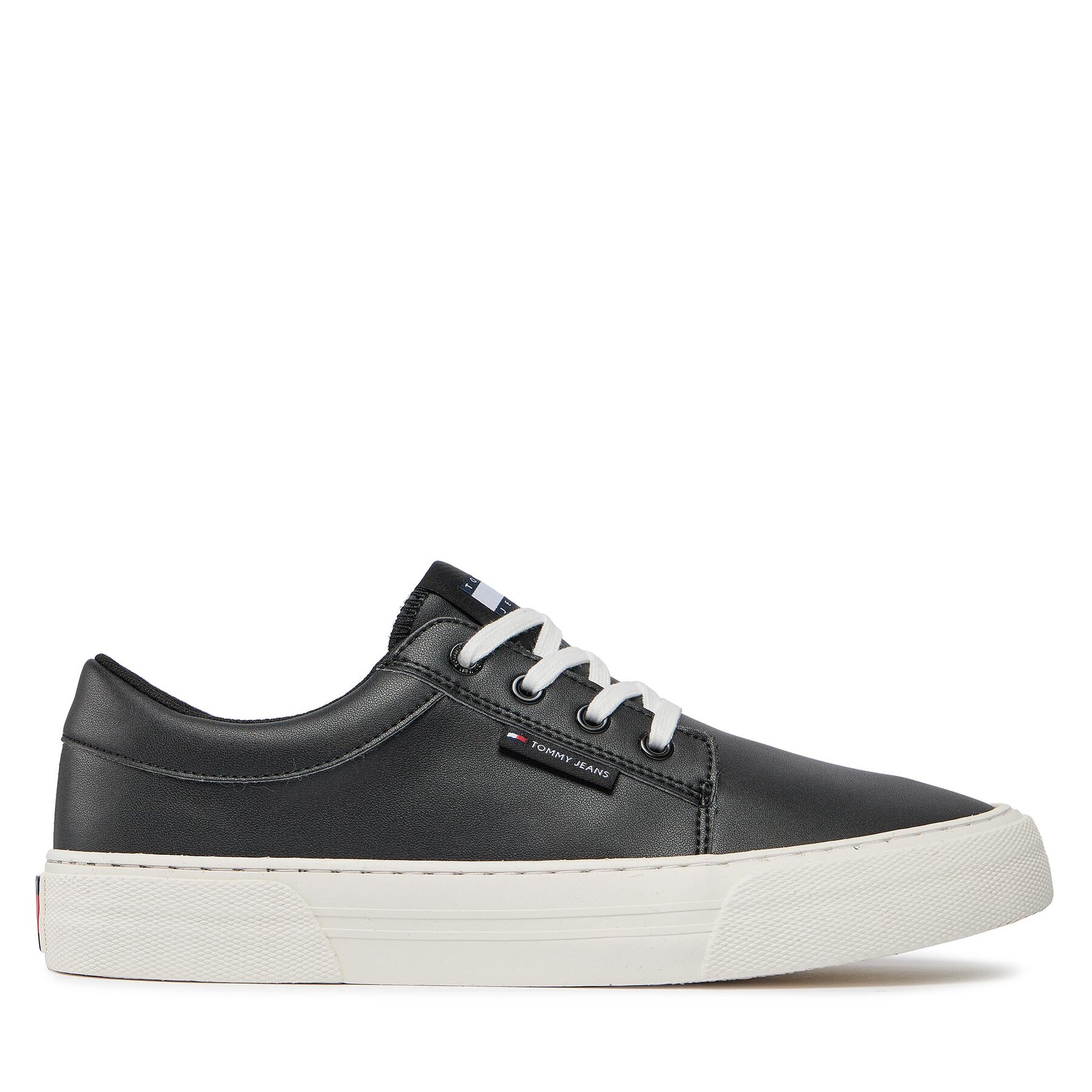  Sportcipők Tommy Jeans Tjm Vulc. Skate Derby Ess EM0EM01400 Fekete akciós termékkép 1