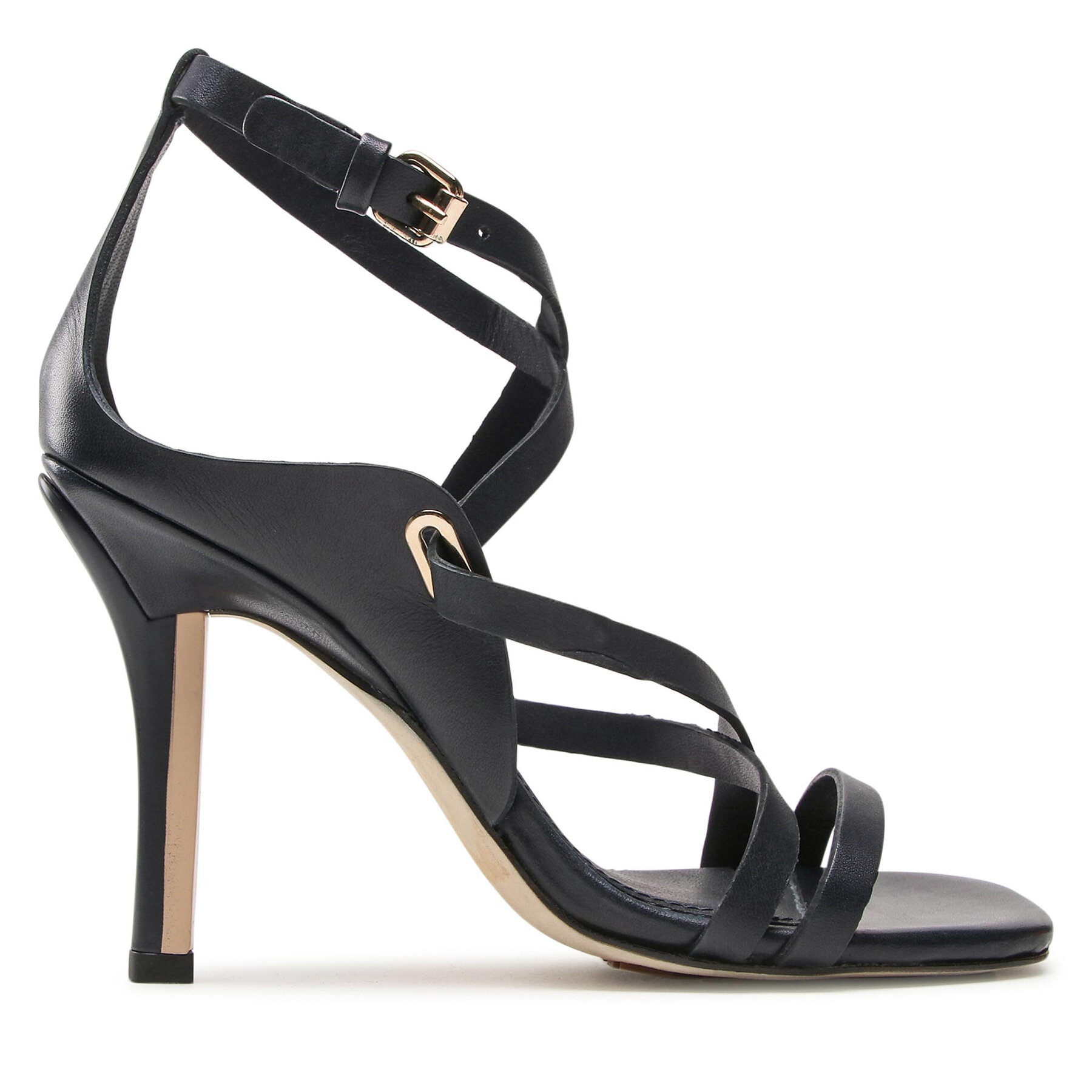 Sandalias Tommy Hilfiger Elevated Th High Hell Sandal FW0FW06653 Azul marino