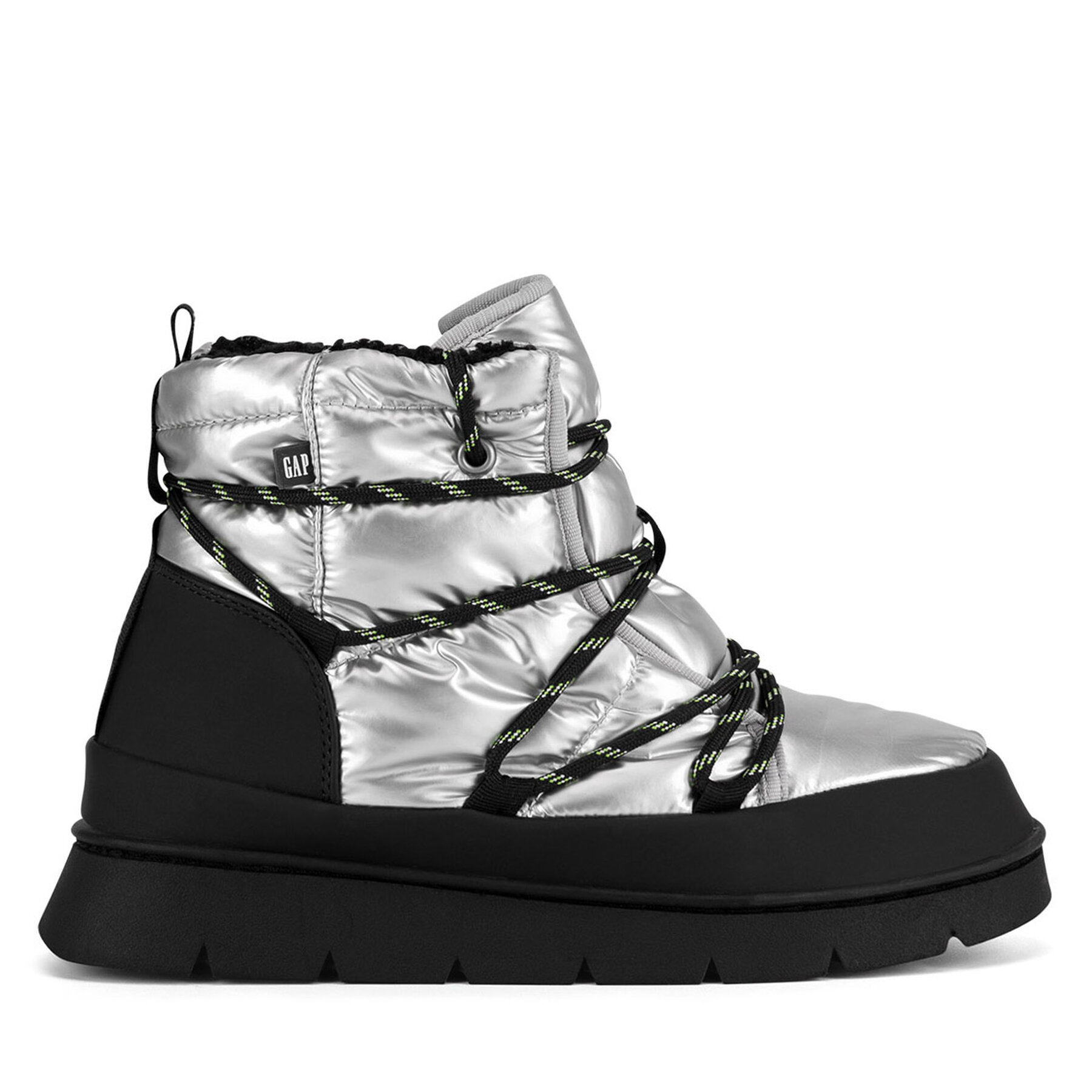 Bottes de neige Gap RICHMOND WINTER HIGH W GP509052BW-SVBK Argent