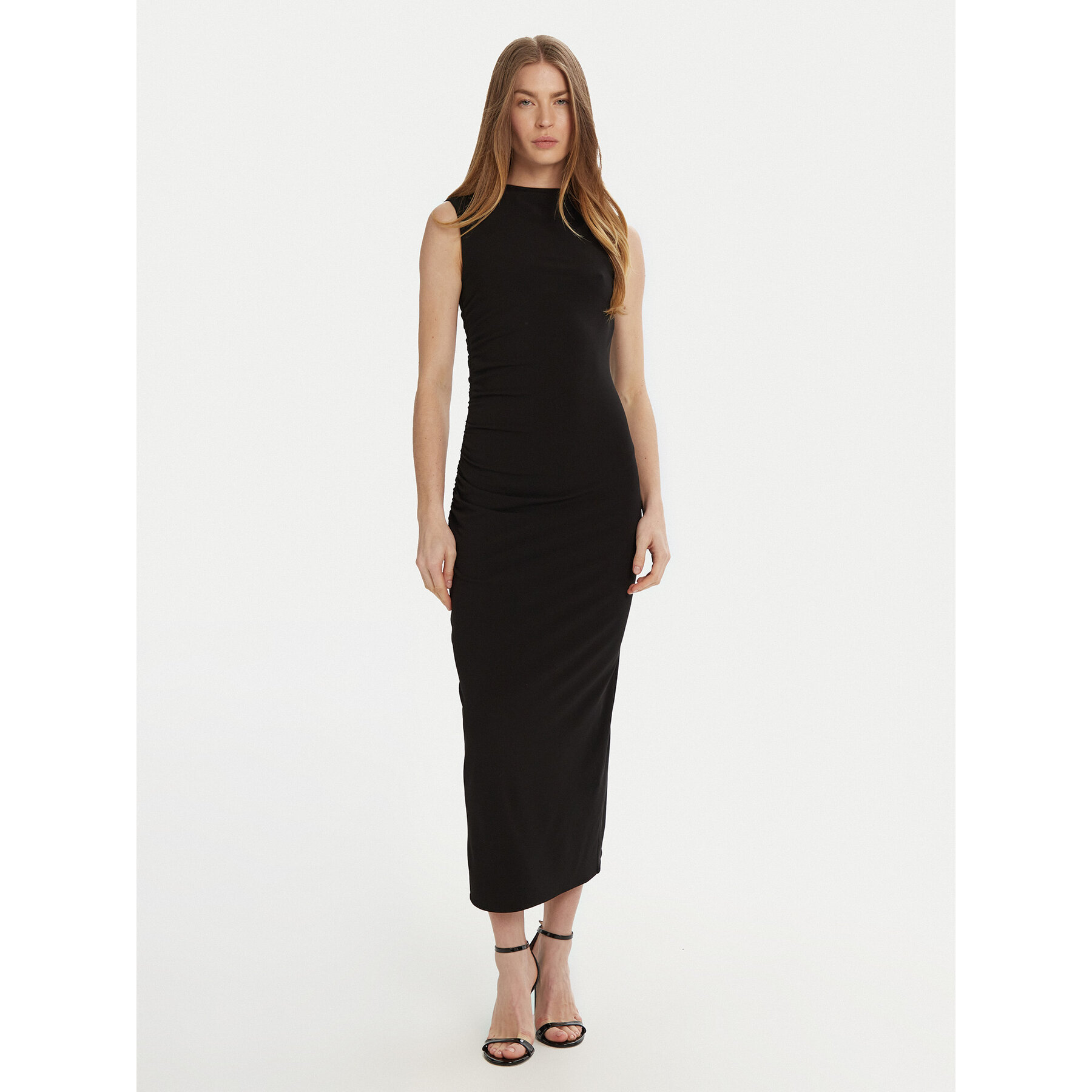 Marella Kleid für den Alltag Nef 2513621061 Schwarz Slim Fit