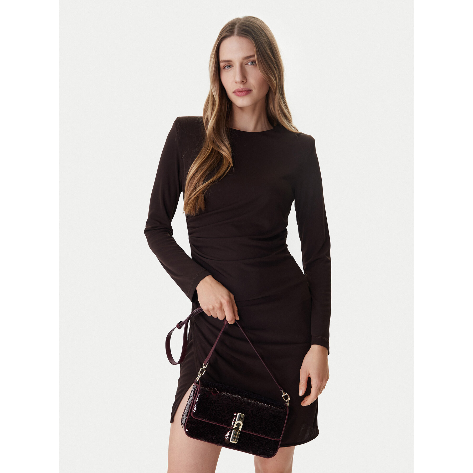 Geantă Furla Iride S WB01950 BX1377 CN 26700 Vișiniu