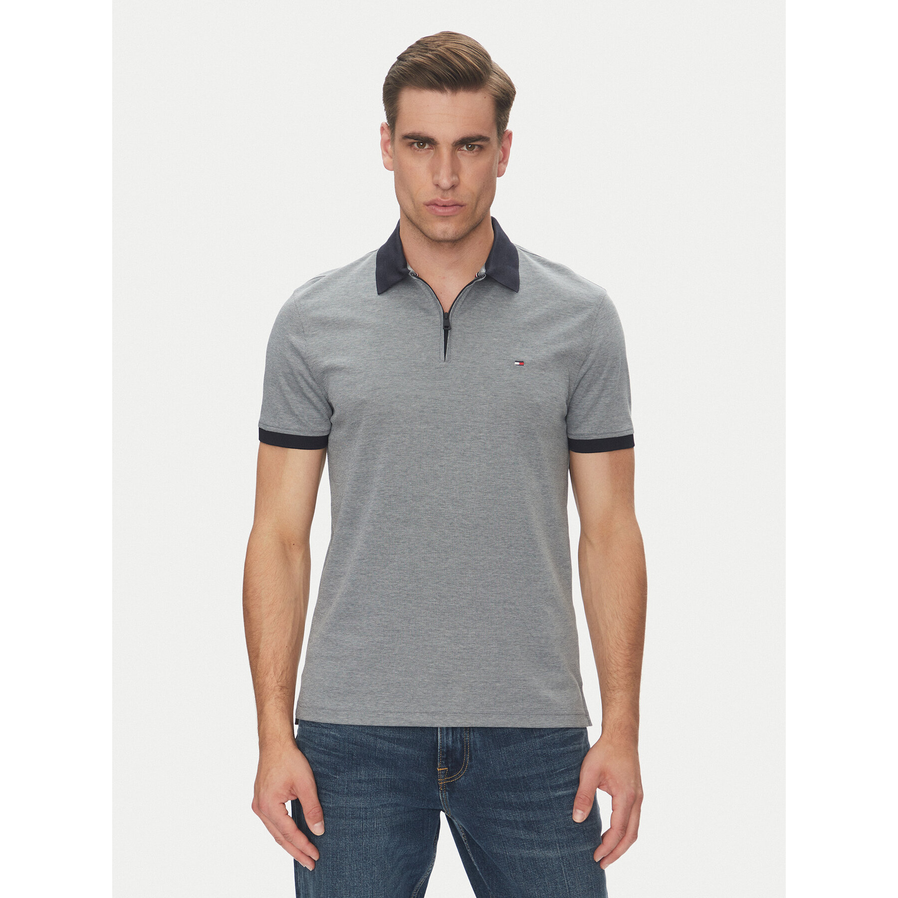 Tommy Hilfiger Polo MW0MW38492 Blu Regular Fit