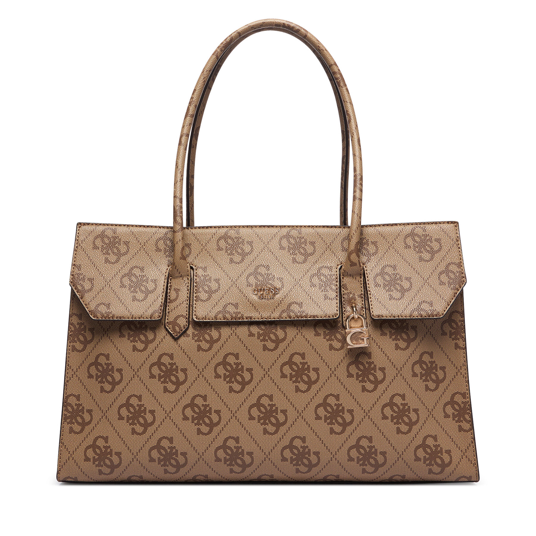 Τσάντα Guess Kiera TWOB97 32024 Ανοιχτό καφέ