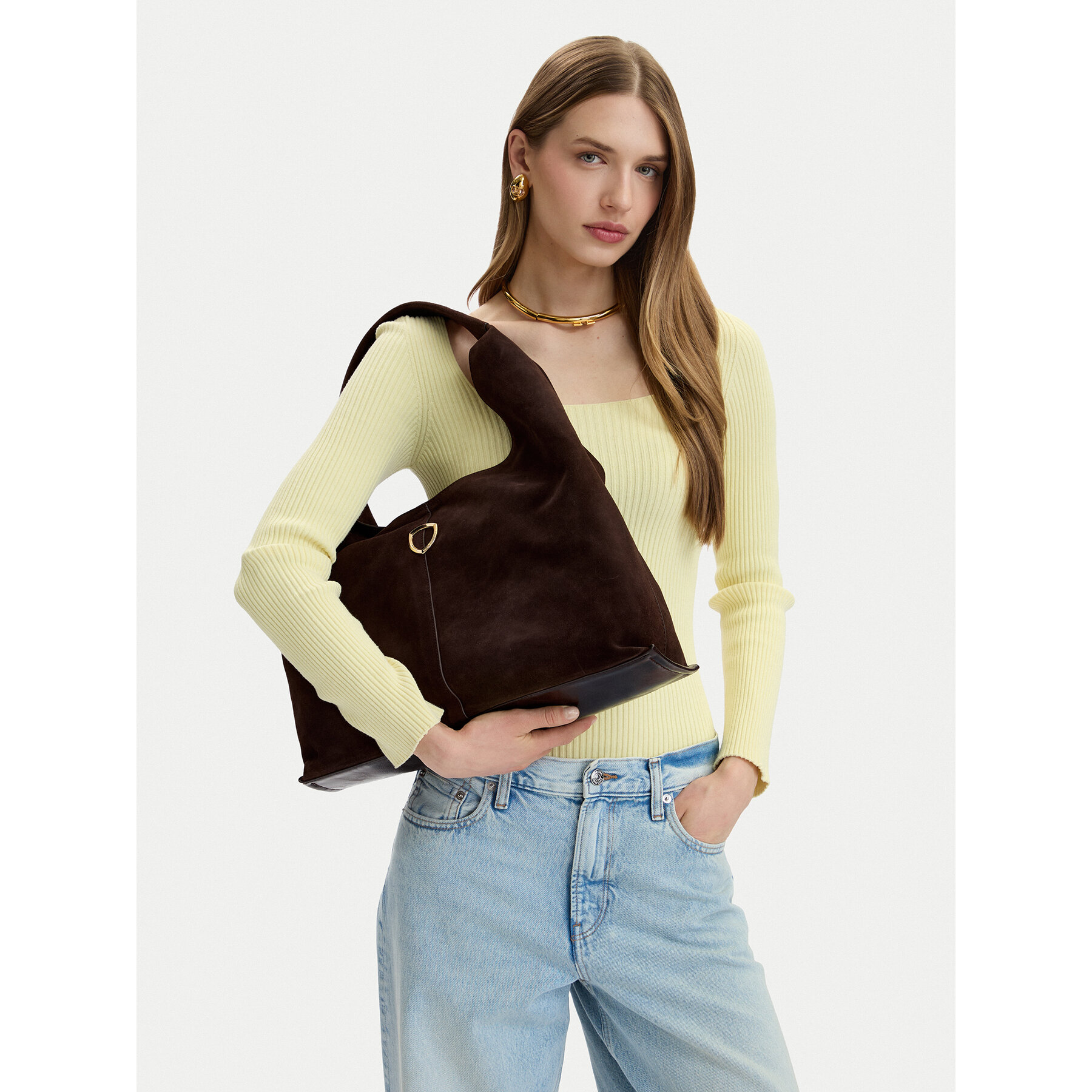 Borsetta Blauer S6HINA01/BAL Marrone