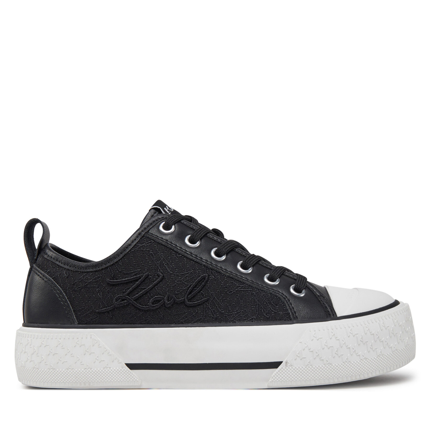Sneakers aus Stoff KARL LAGERFELD