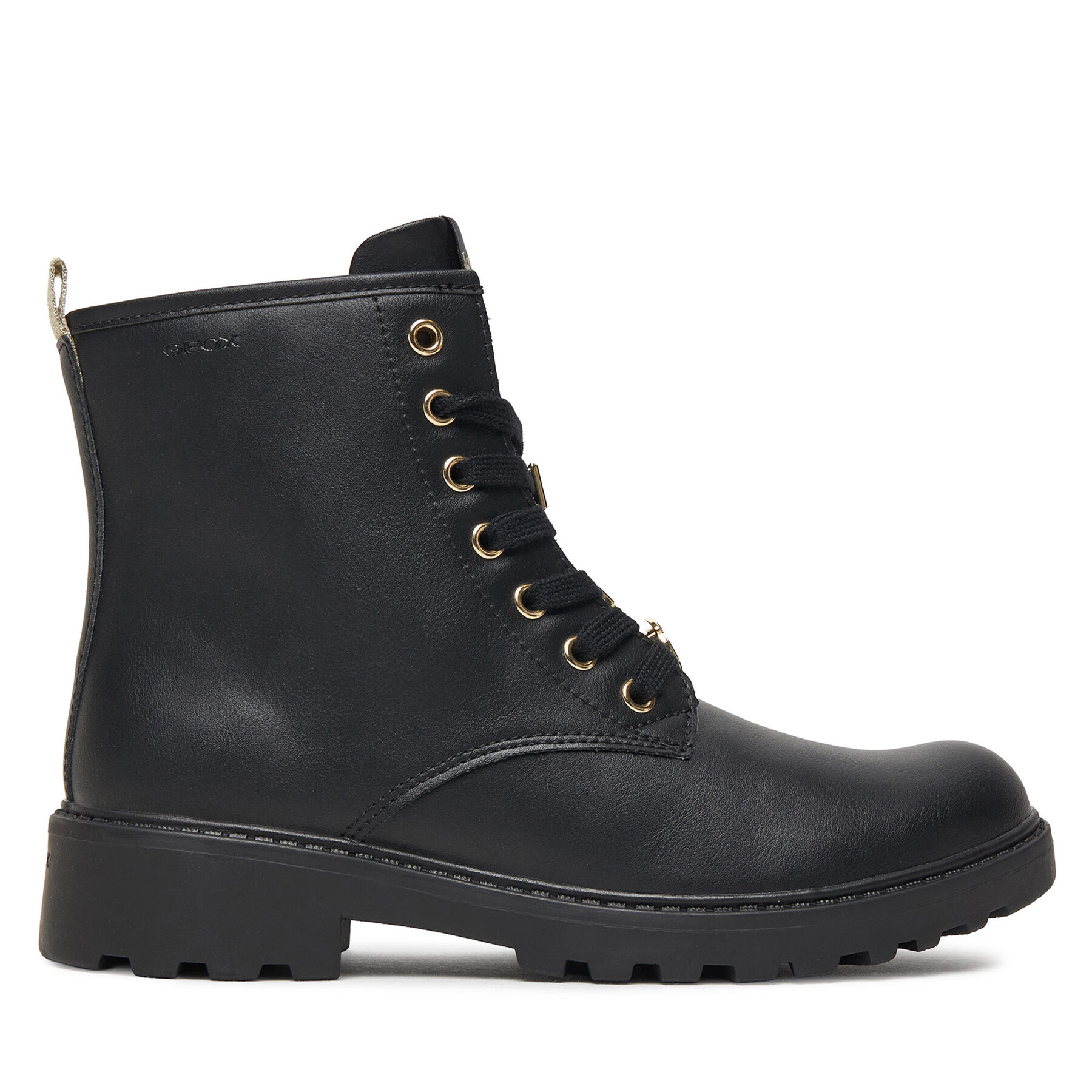 Čižmy Geox J Casey J5620B 000BC C9999 D Čierna