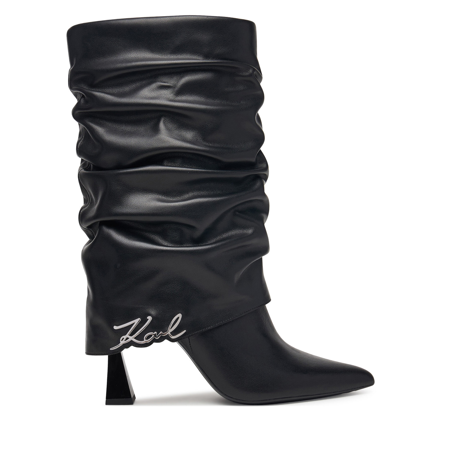 Боти KARL LAGERFELD Debutante KL32085 Черен