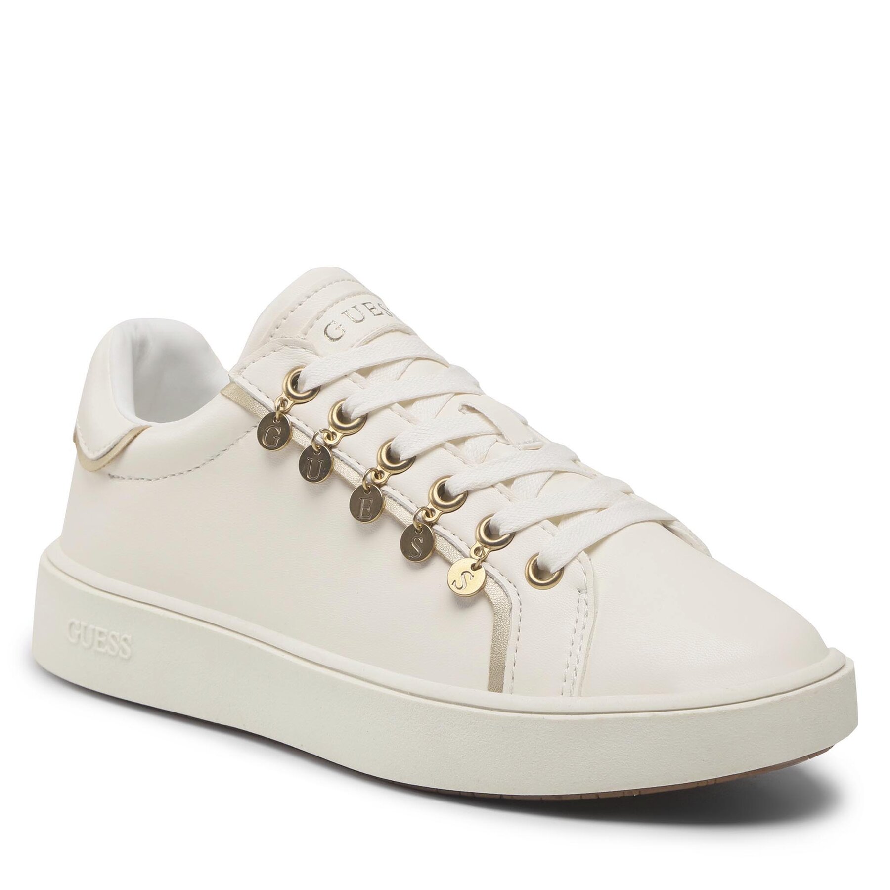 Guess Mely FL5MEL SMA12 WHITE – Сникърси