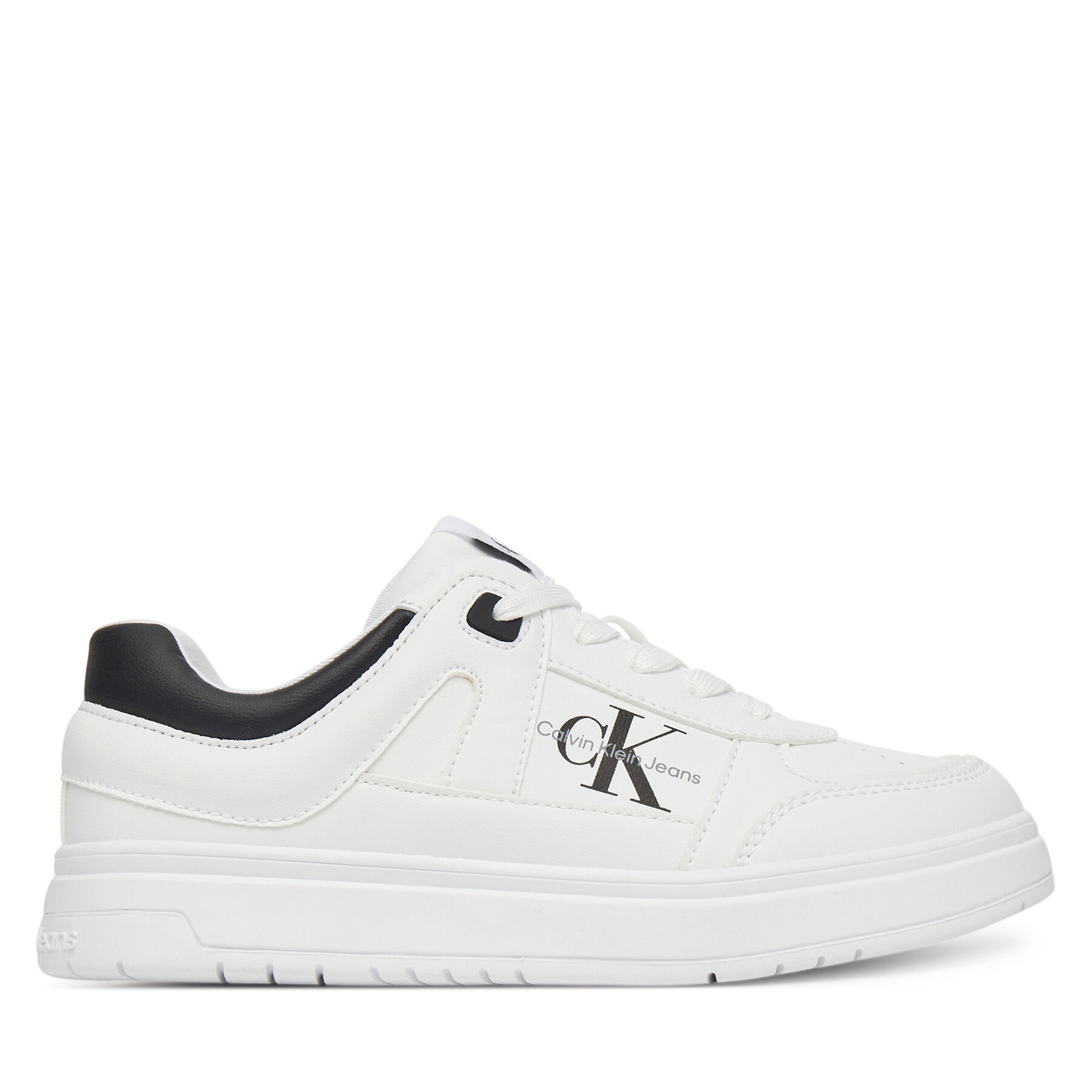 Αθλητικά Calvin Klein Jeans Low Cut Lace-Up Sneaker V3X9-82090-1355 S Λευκό
