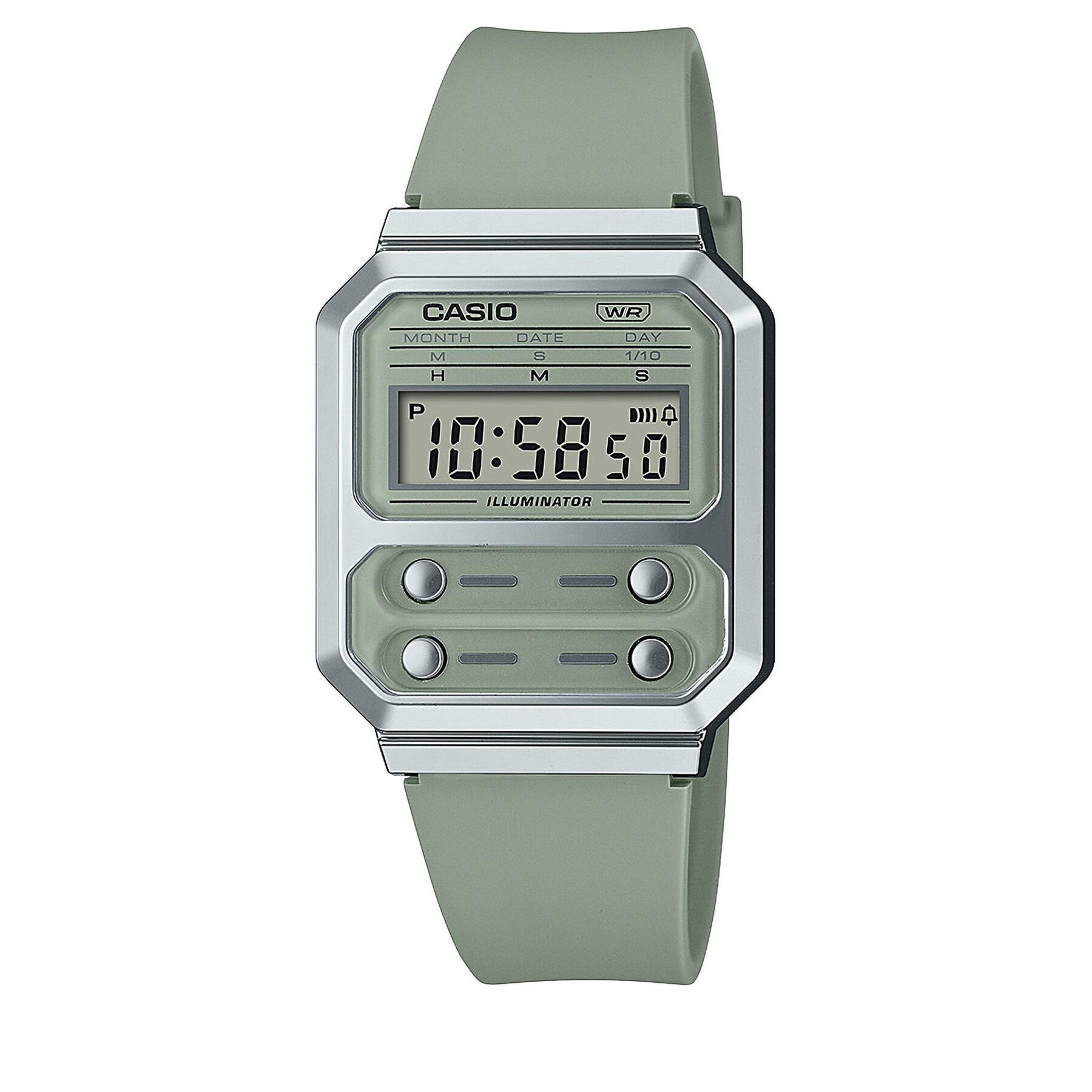 Hodinky Casio A100WEF-3AEF Zelená