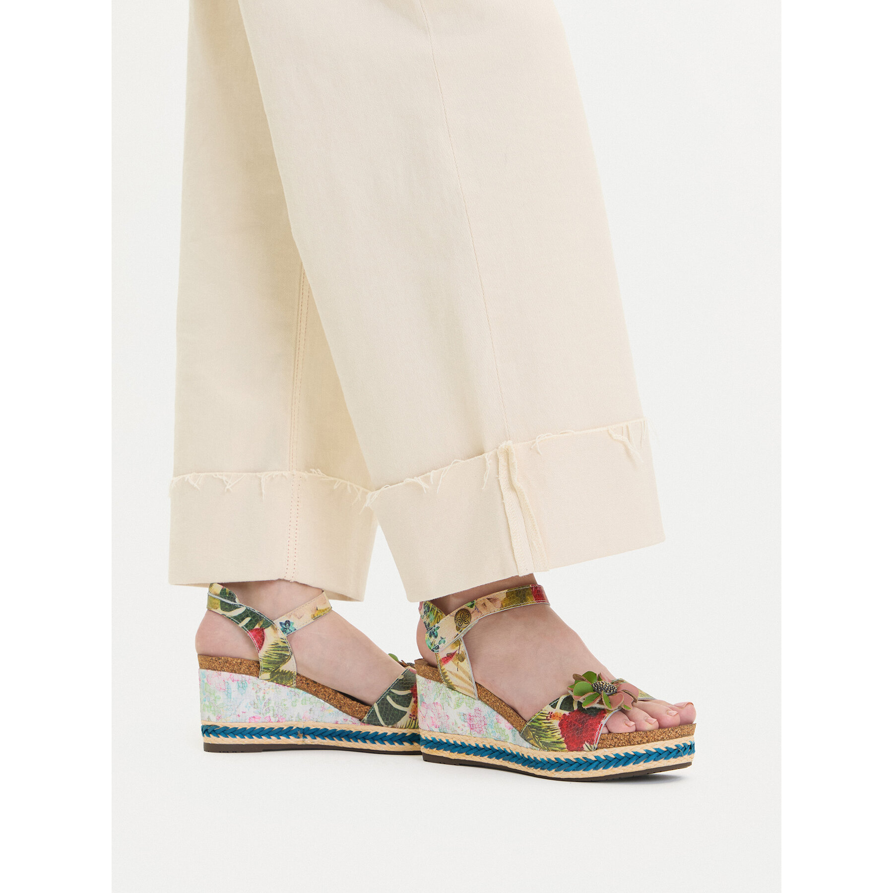 Espadrile Laura Vita Facyo 80 Bej