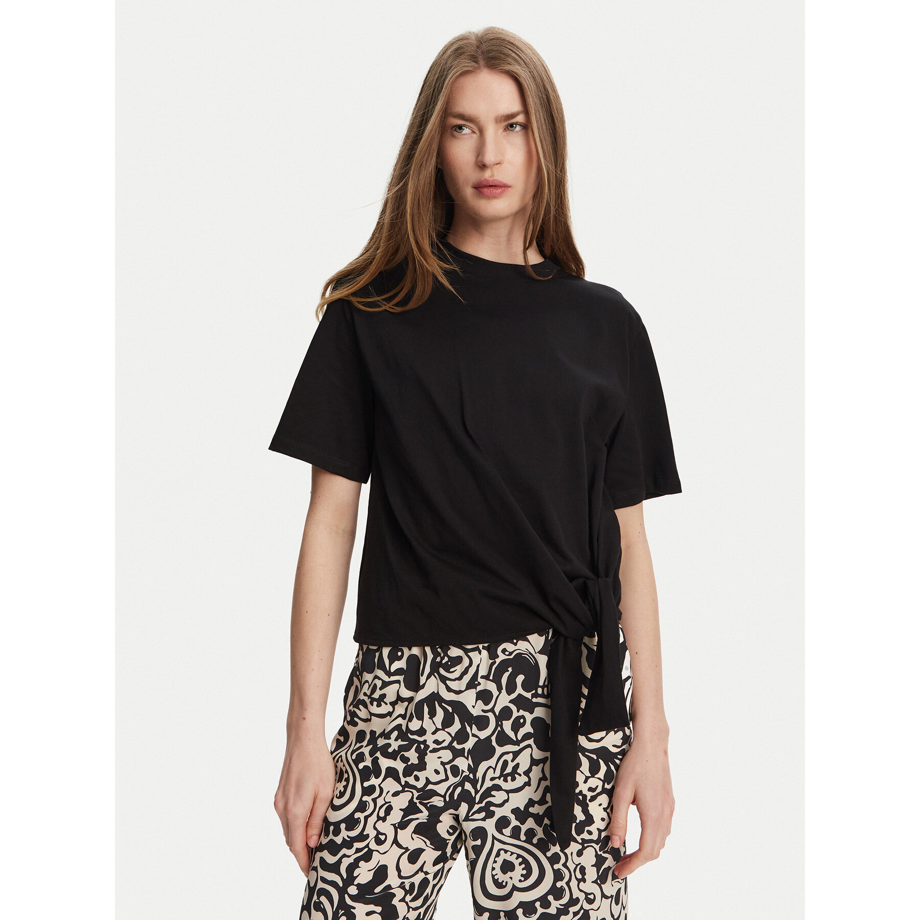 ViCOLO Póló UD0043 Fekete Regular Fit