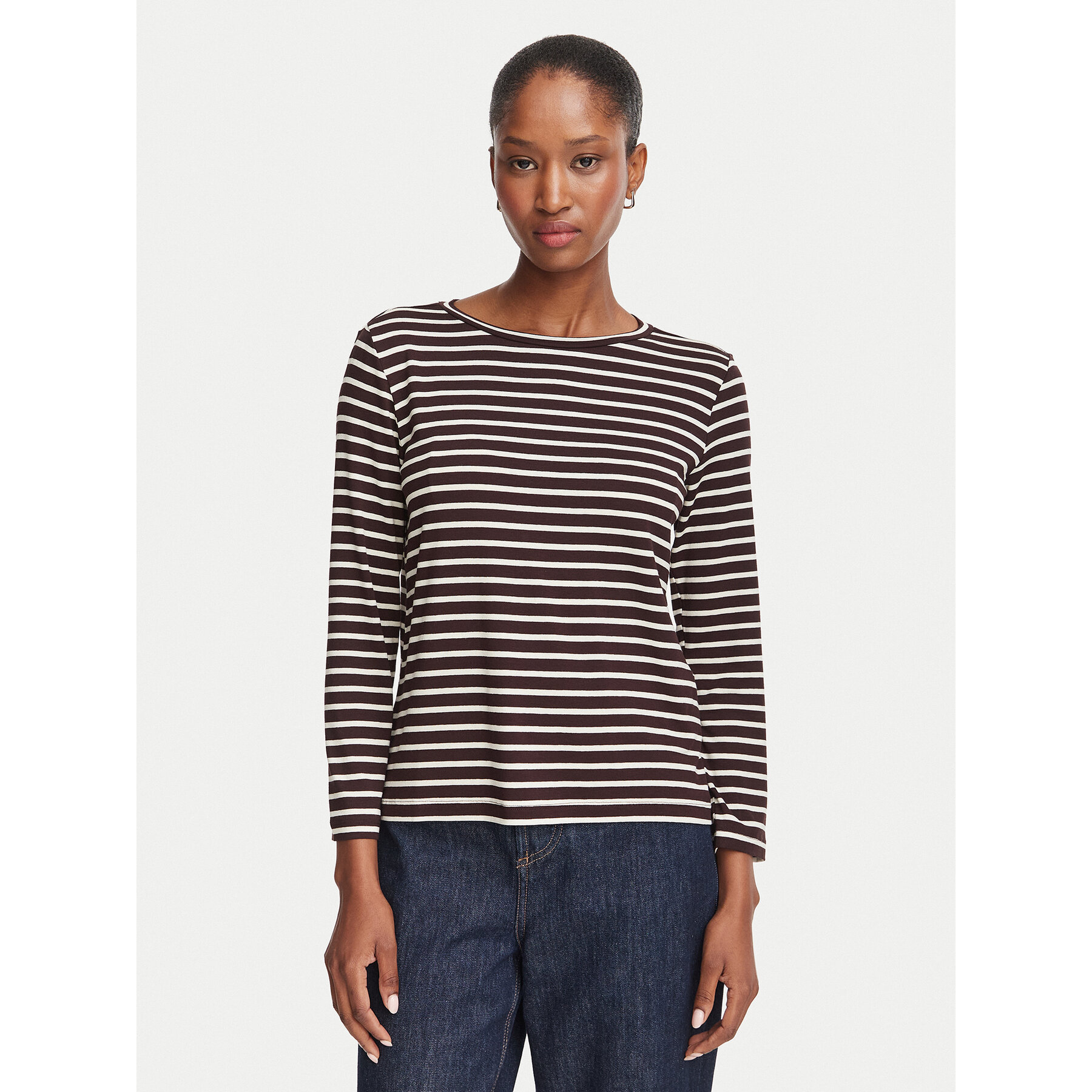 Marella Bluse Emme by Marella Mora 2625976021 Braun Regular Fit