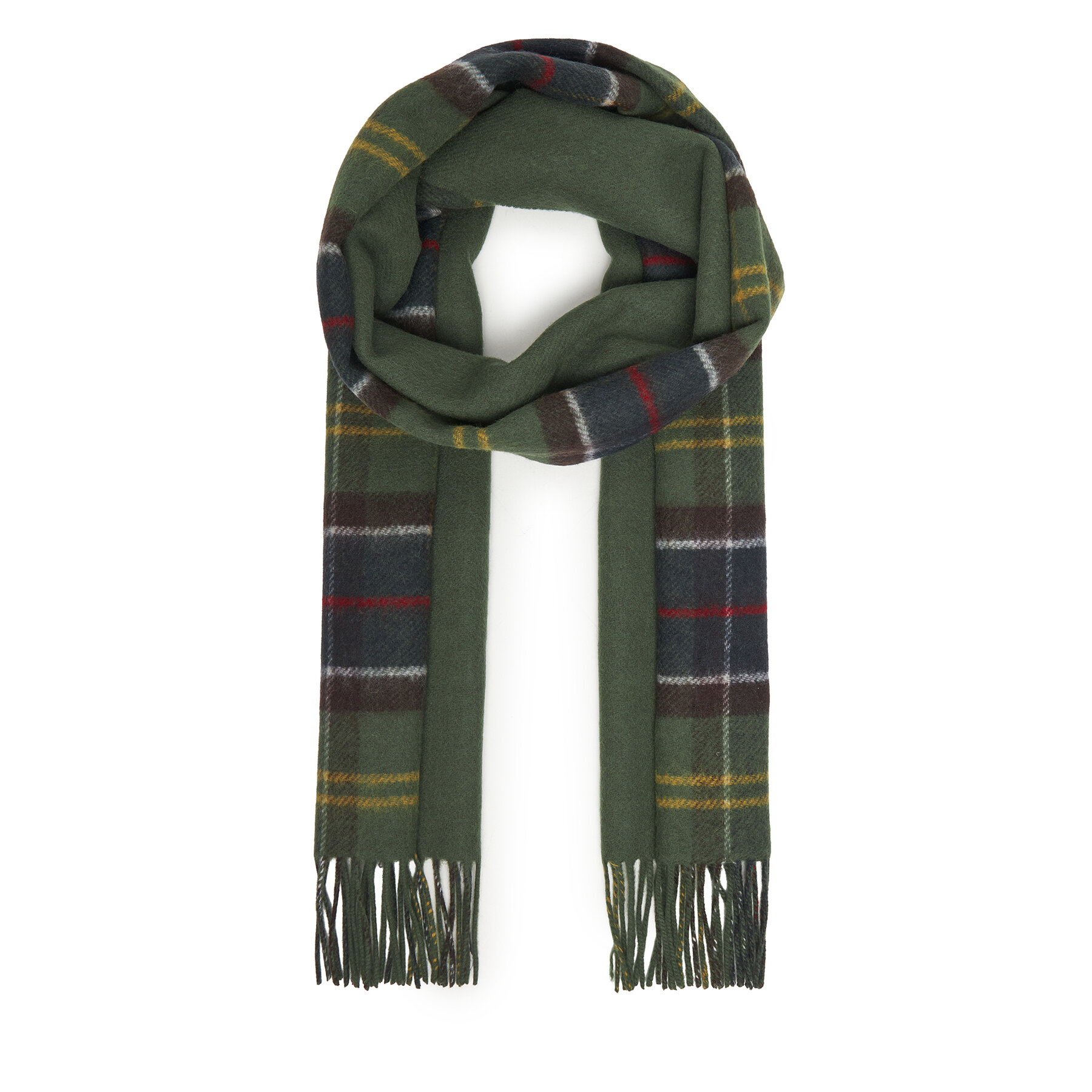Sciarpa Barbour Galston Tartan USC0362TN11 Verde