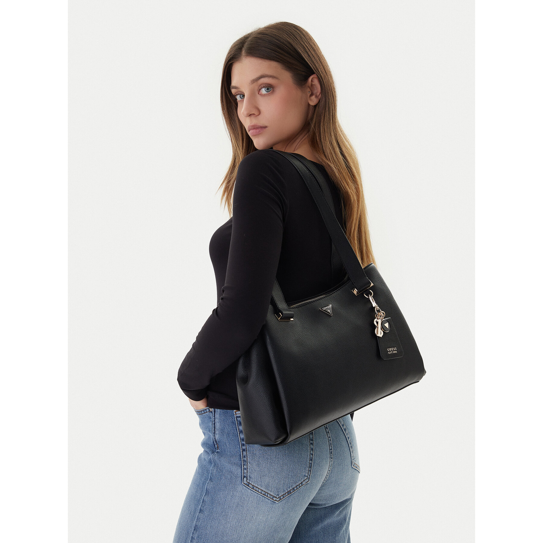 Kabelka Guess Evie HWBG96 64220 Čierna