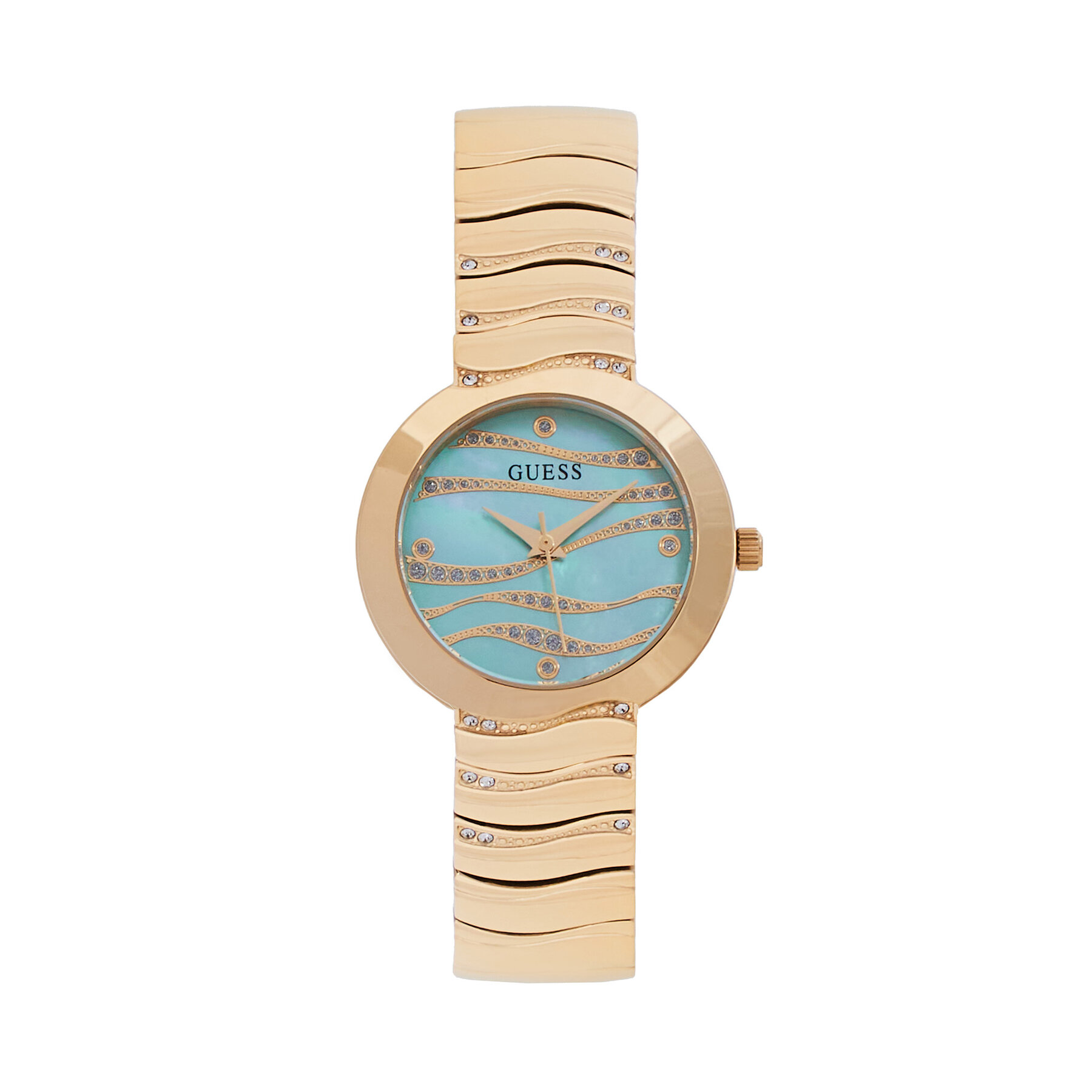 Damski Zegarek Guess Złoty Laguna GW0871L2