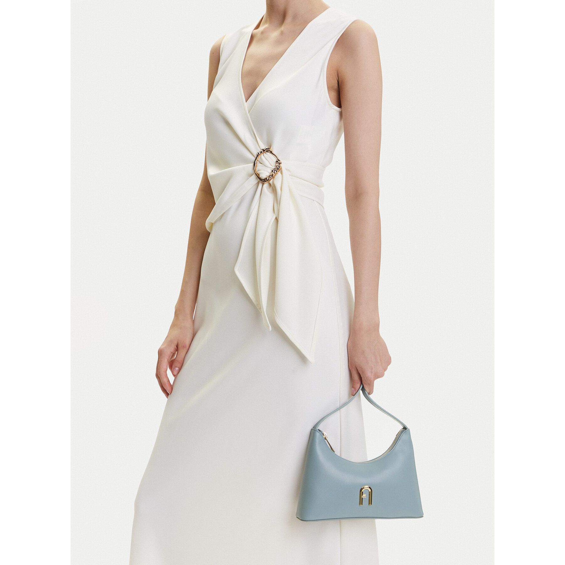 Borsetta Furla Diamante Mini WB00863 AX0733 BG 3963S Celeste