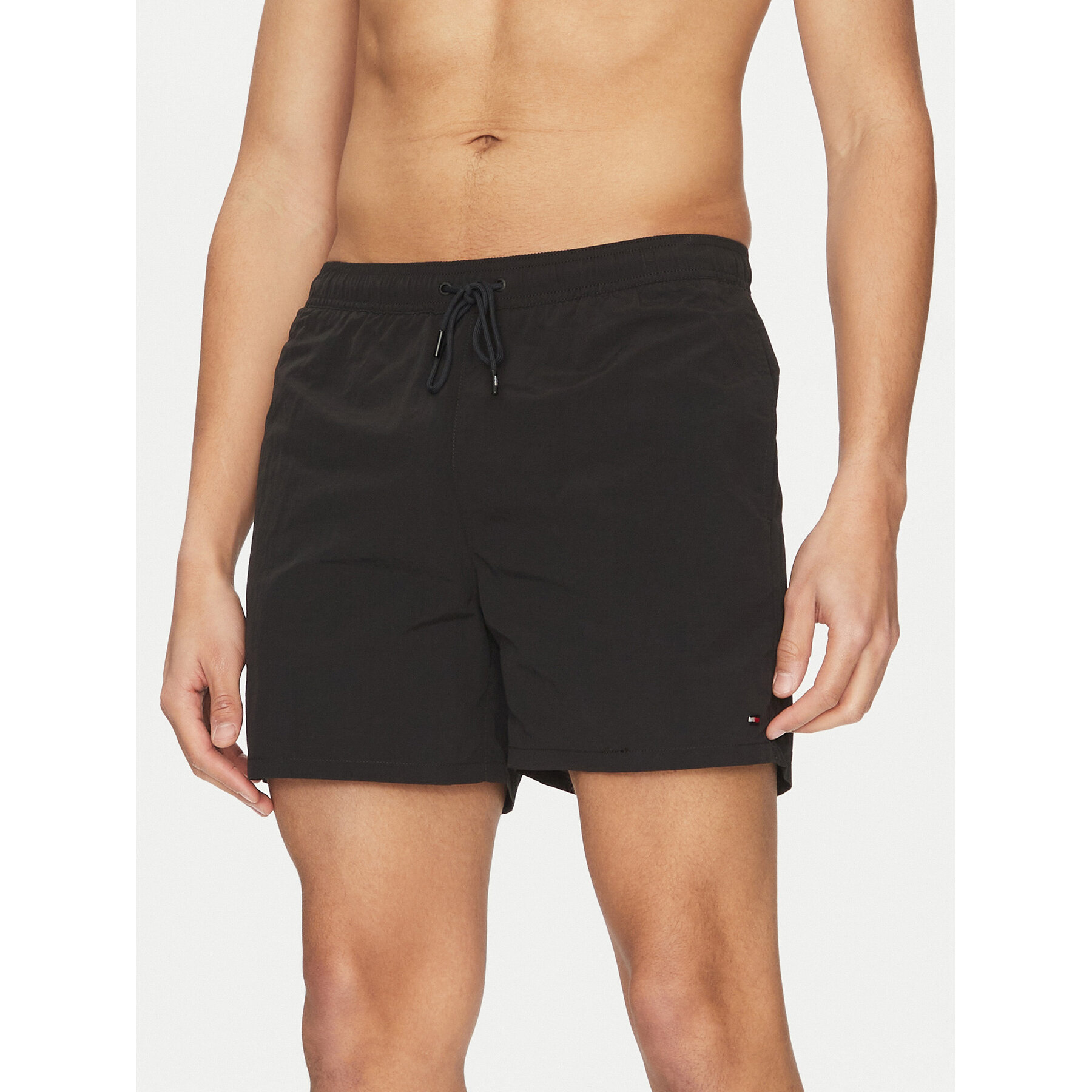 Tommy Hilfiger Badeshorts UM0UM03477 Schwarz Regular Fit