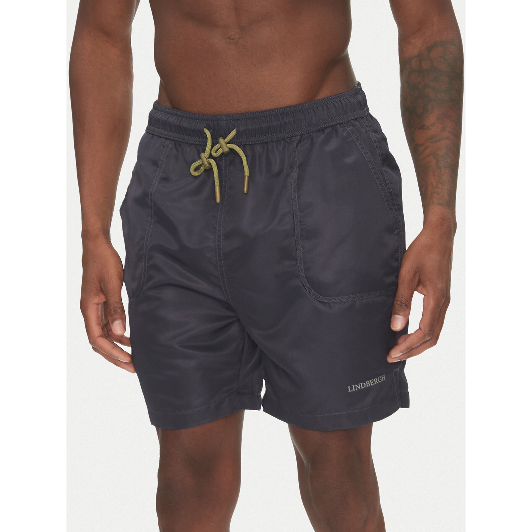 Lindbergh Badeshorts 30-505056 Dunkelblau Relaxed Fit