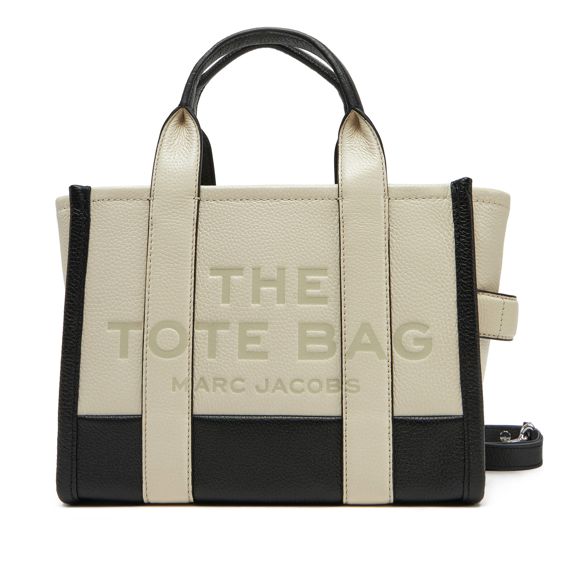 Borsetta Marc Jacobs The Colorblock Small Tote Bag H006L01RE22 Beige, Taglia OS, taglia : OS