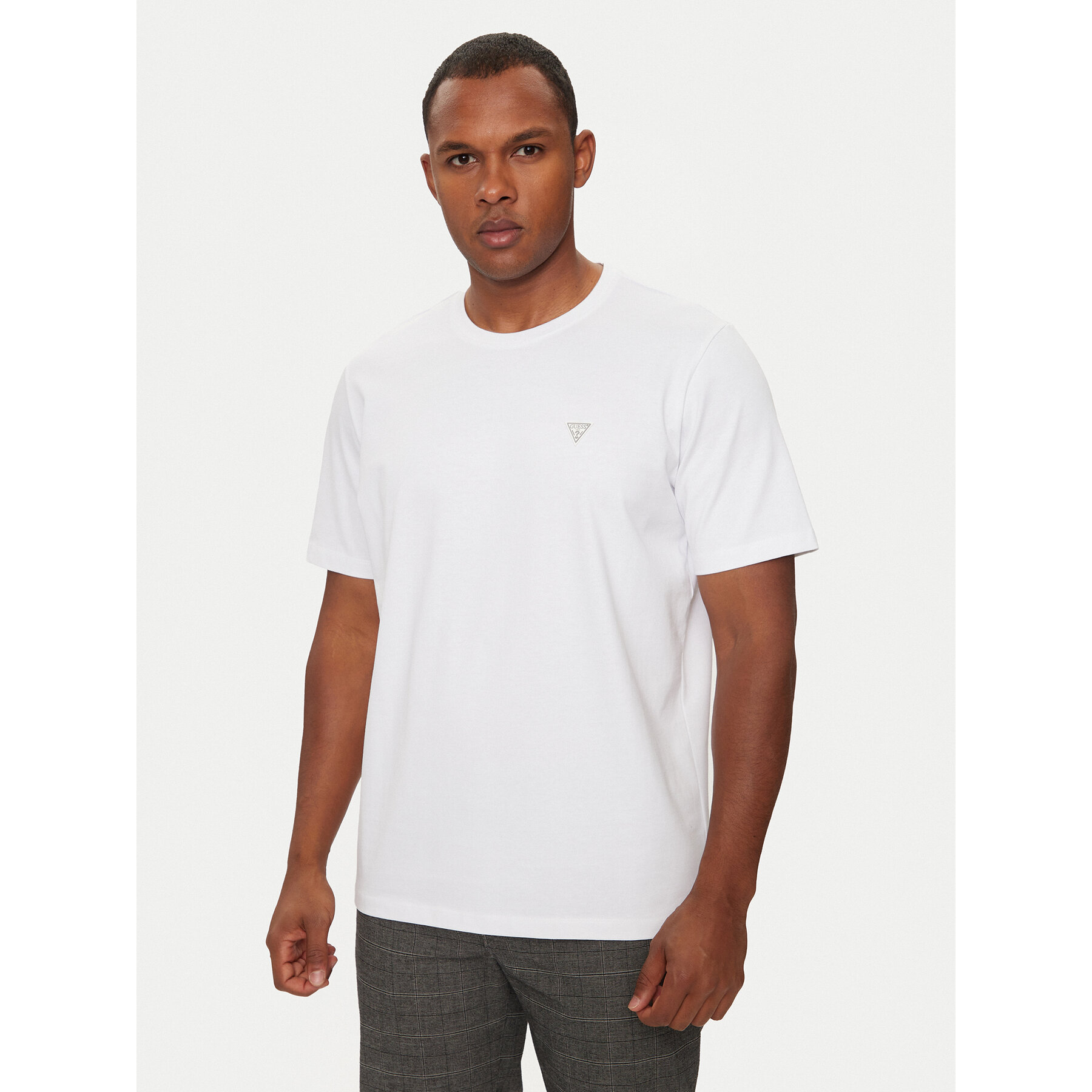 Guess T-Shirt M4YI0A KCCM1 Bianco Regular Fit