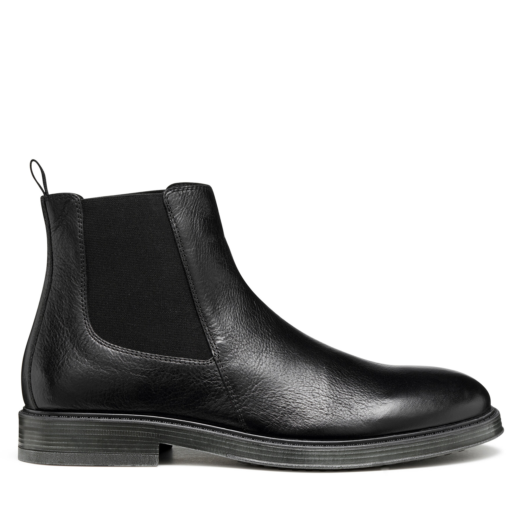 Geox Male Černá Kotníková Obuv S Elastickým Prvkem U Henreys U56lwc 00046 C9999