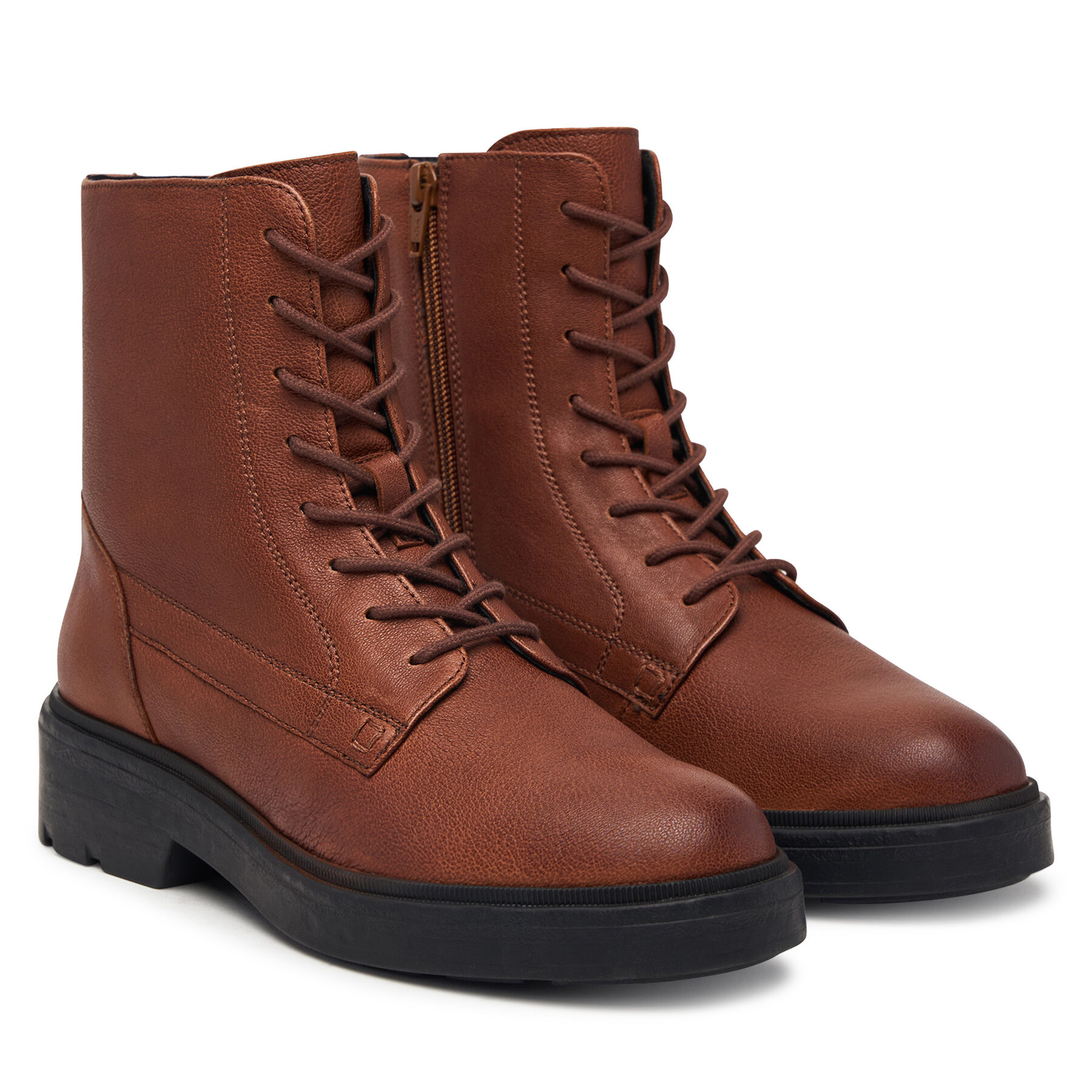 Gležnjače Geox D Swelen D665GH 81 C6006 Smeđa