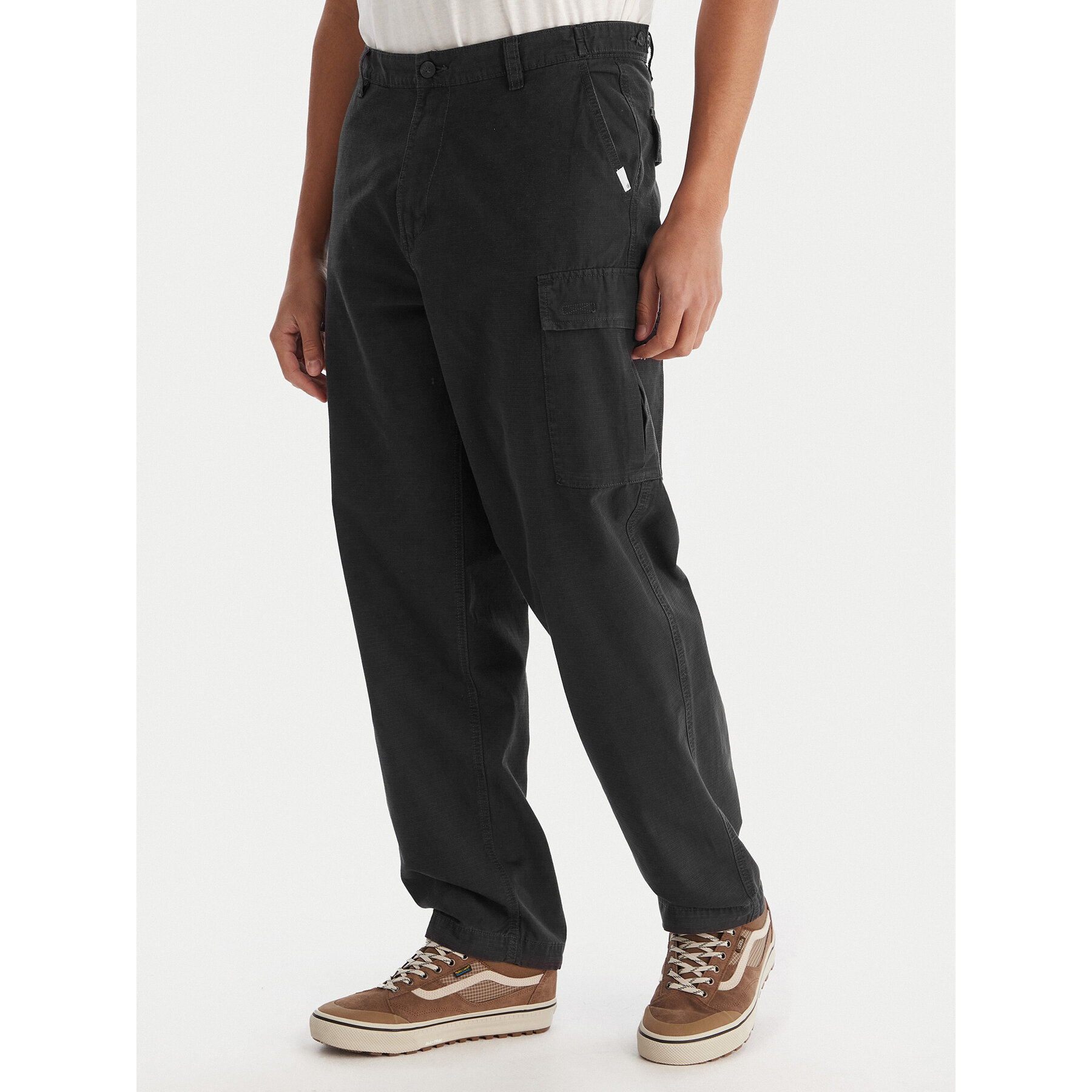 Element Cargohose Relax Cargo ELYNP00203 Schwarz Relaxed Fit
