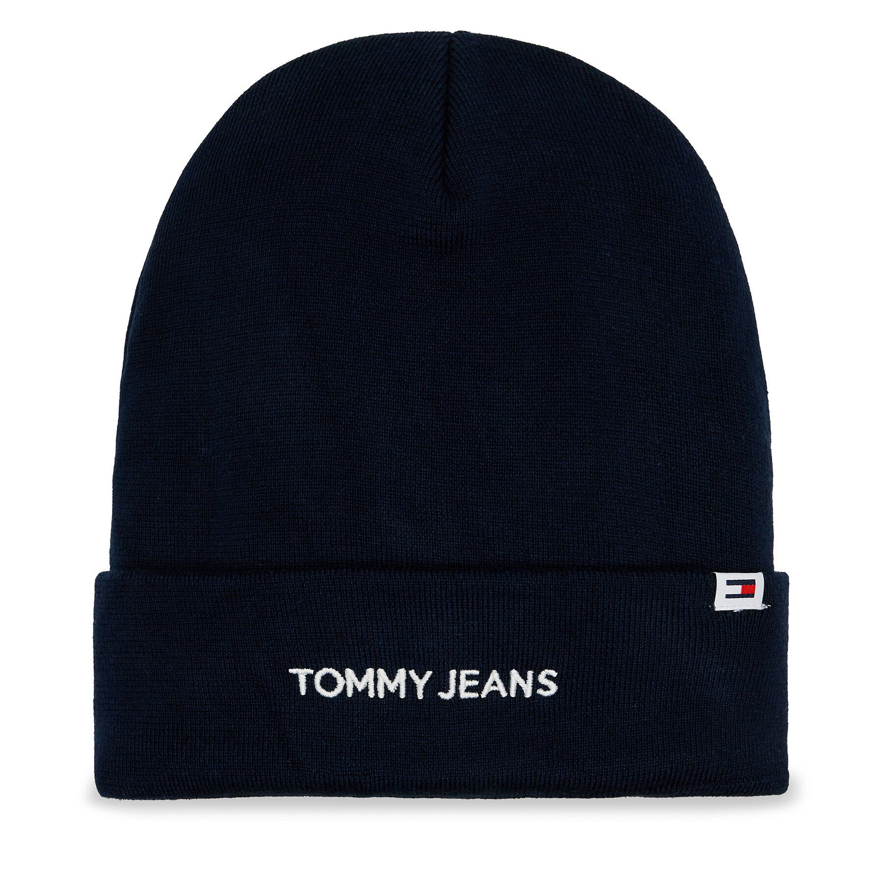 Męska Czapka Tommy Jeans Granatowy Linear Logo AM0AM12025