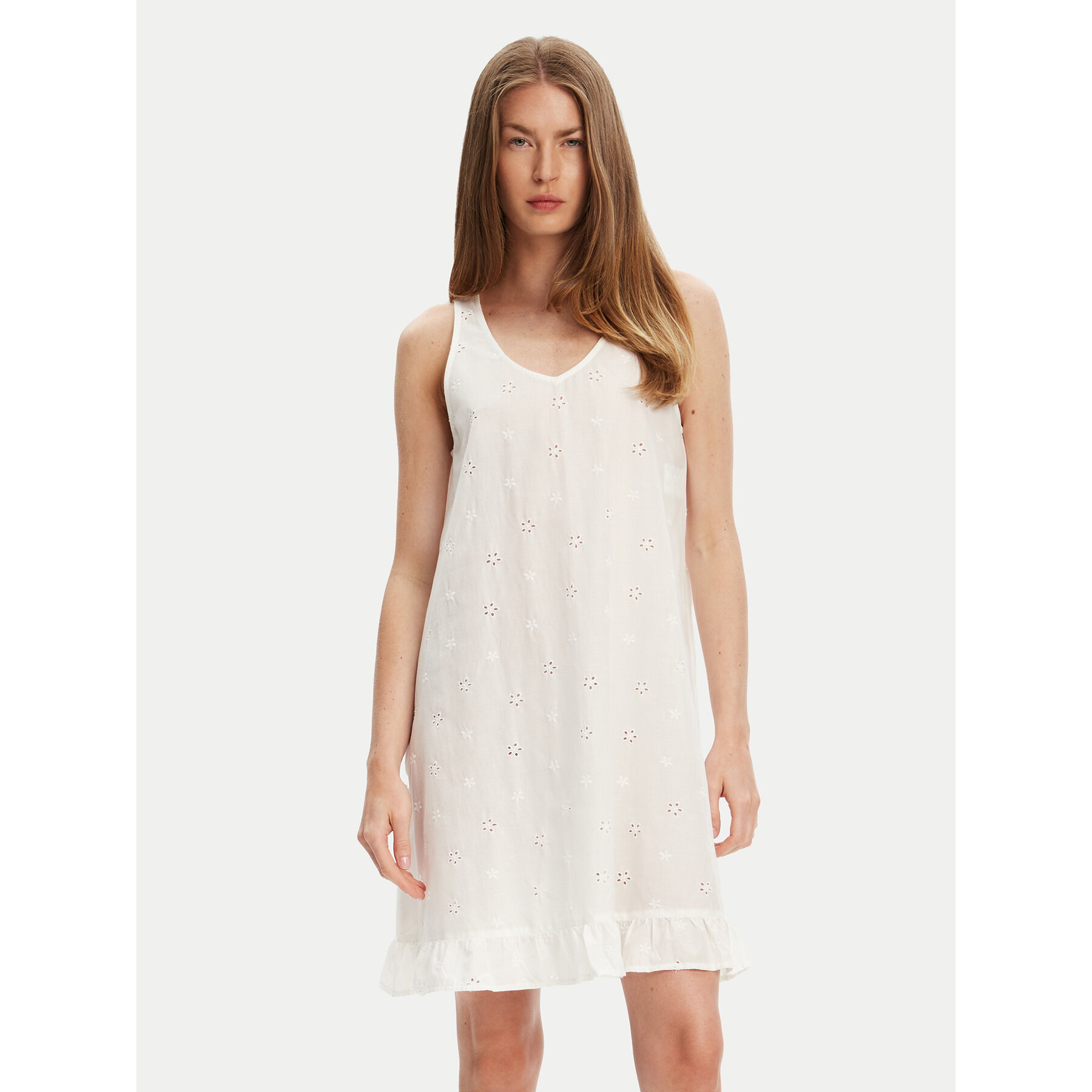 United Colors Of Benetton Hálóing 4SHX3C008 Ekru Regular Fit