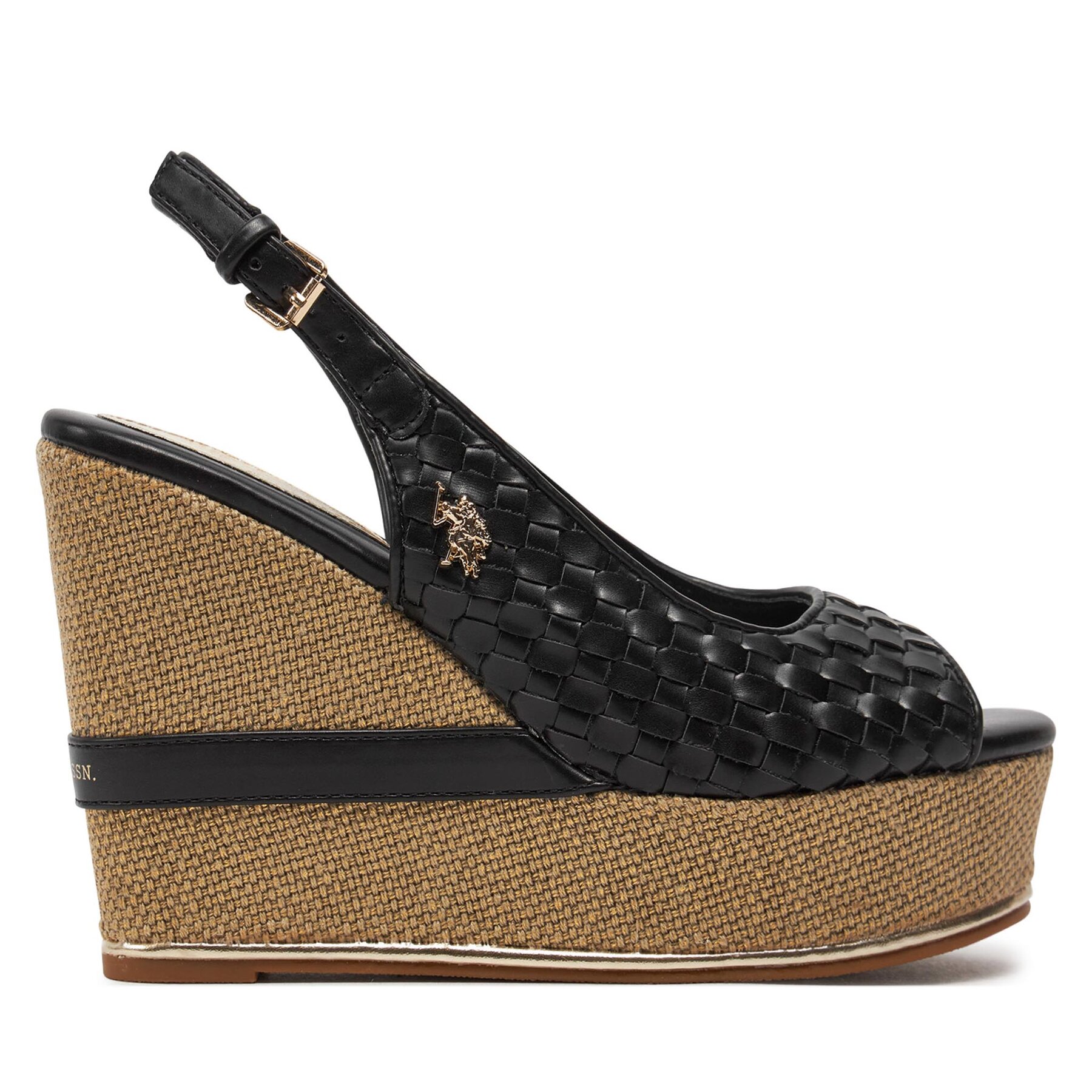 Sandalias U.S. Polo Assn. Aylin019 Negro