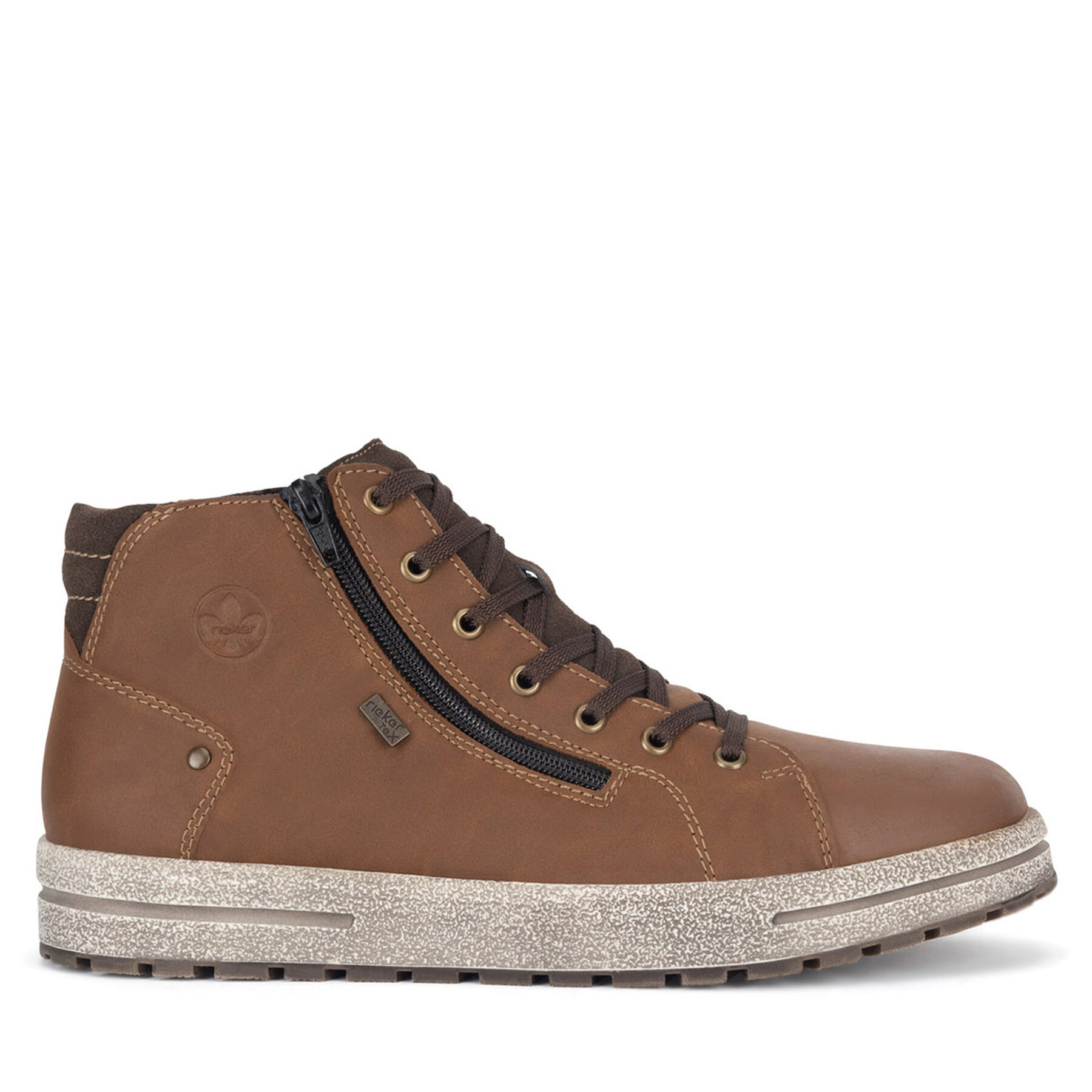 Šnurovacia obuv Rieker 30721-24 Hnedá