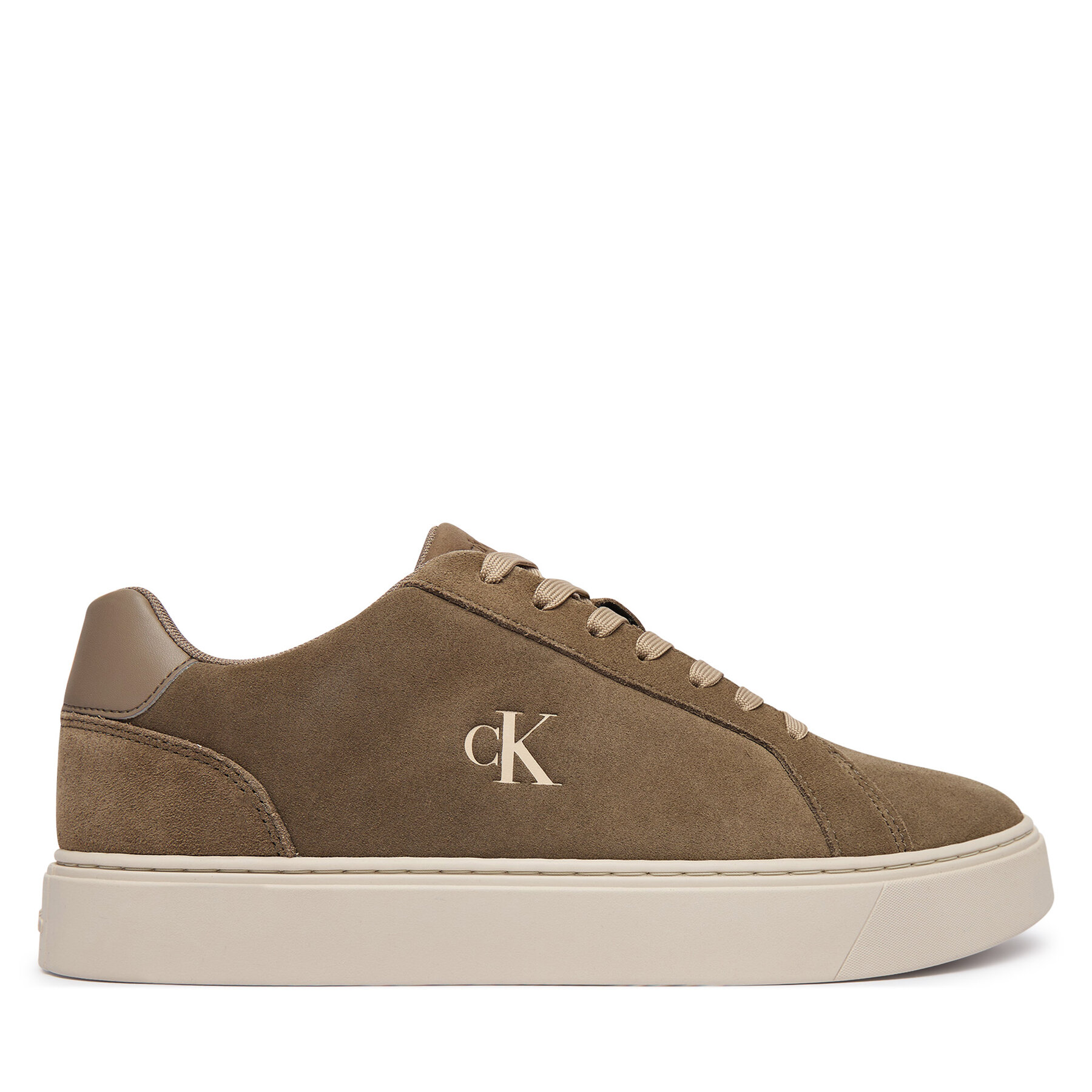 Сникърси Calvin Klein Classic Cupsole Laceup Su YM0YM01434 Бежов