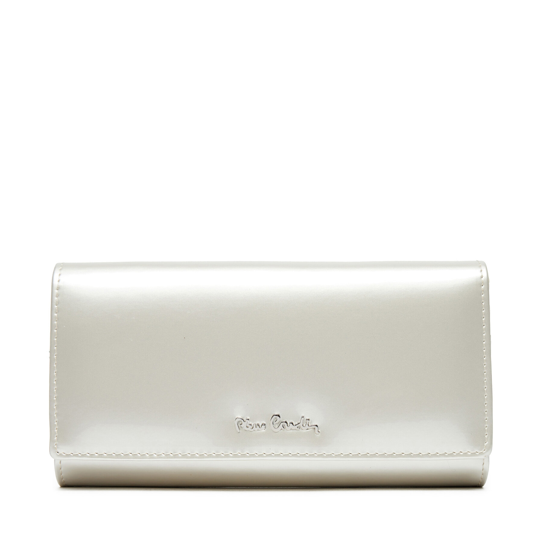 Portefeuille femme grand format Pierre Cardin 07 SHINY 102 Écru