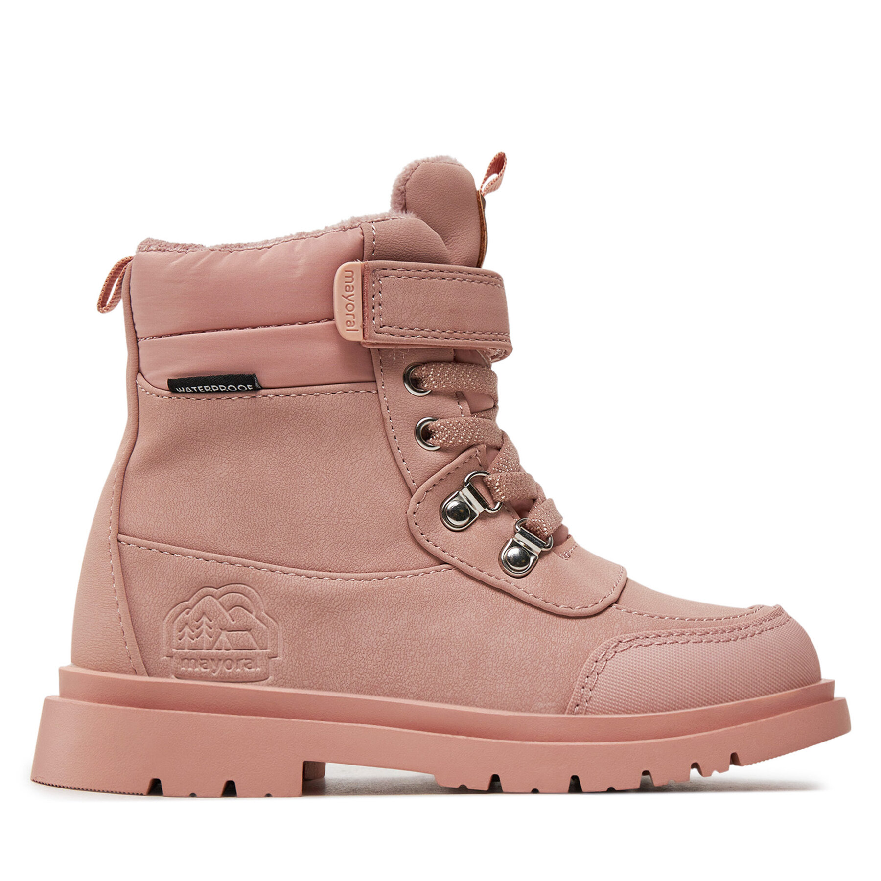 Botines planos Mayoral 44507 Rosa