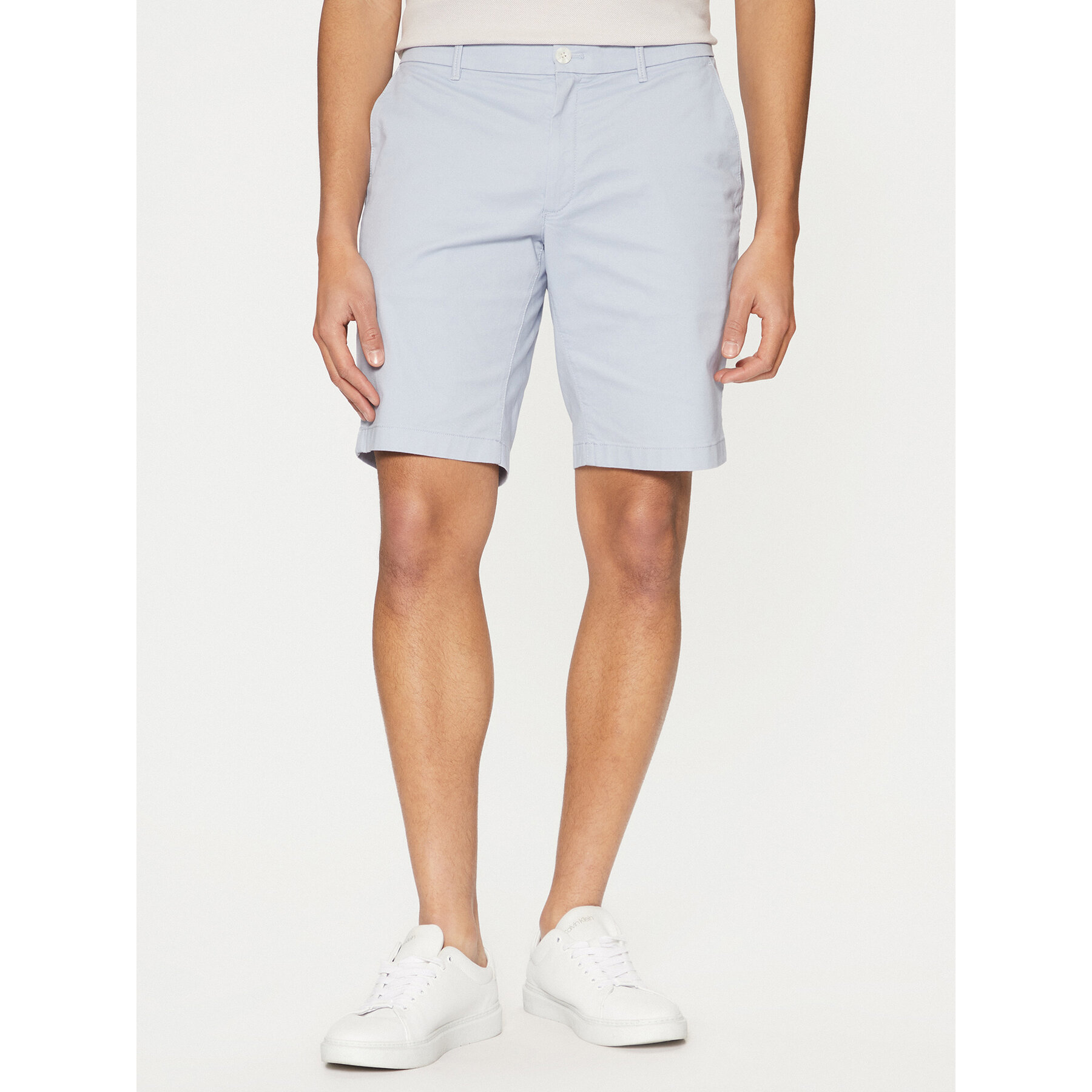 Calvin Klein Stoffshorts Modern Twill K10K114063 Blau Slim Fit